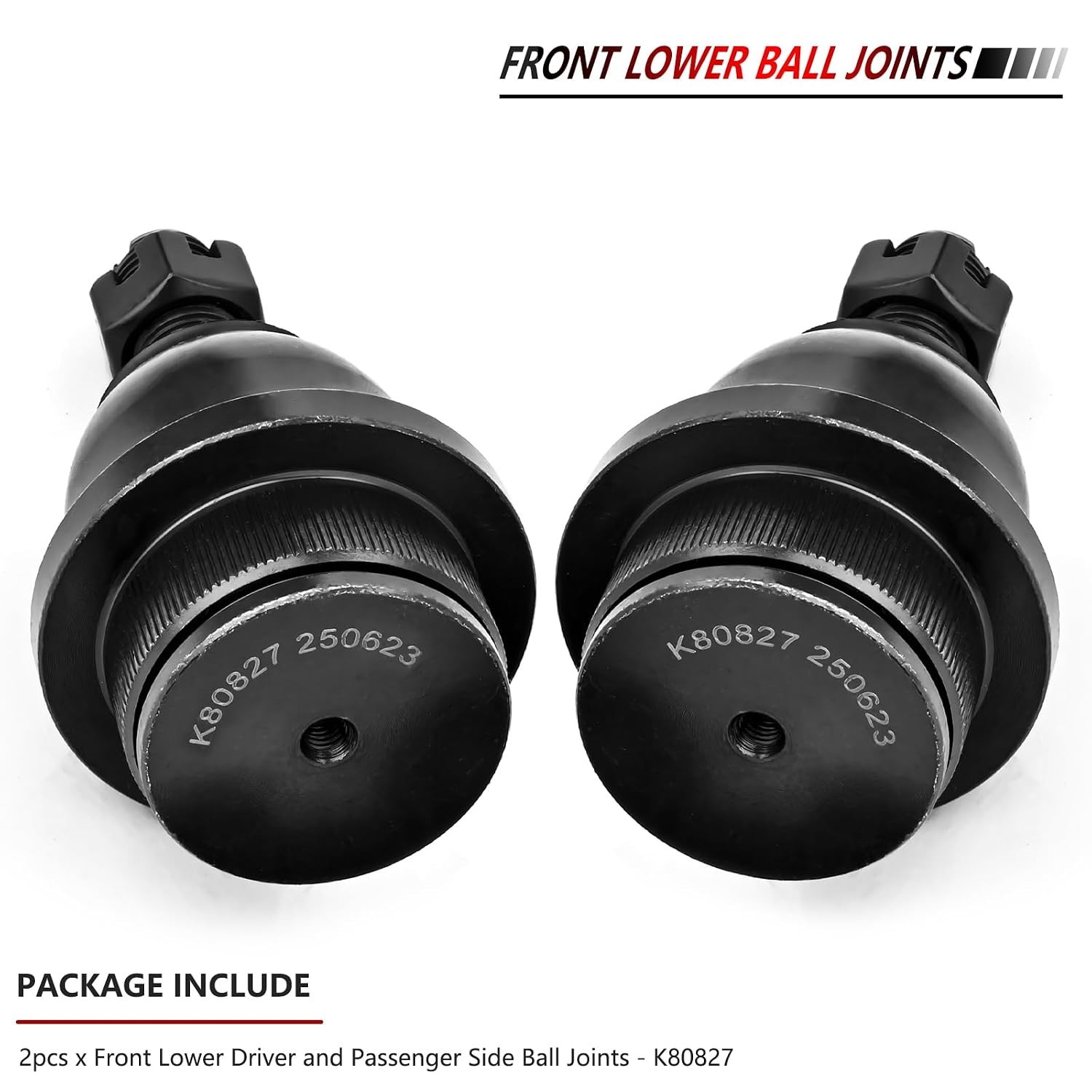 2005-2019 Front Lower Ball Joints 2PCS K80827 Driver & Passenger Side