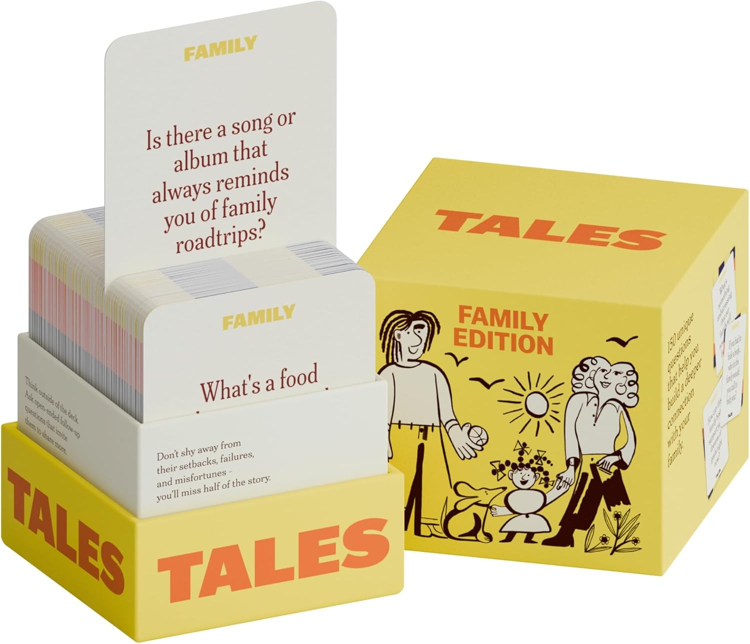 Conversation Starter Cards – Couples/Family/Life Story Edition – 150 Cards