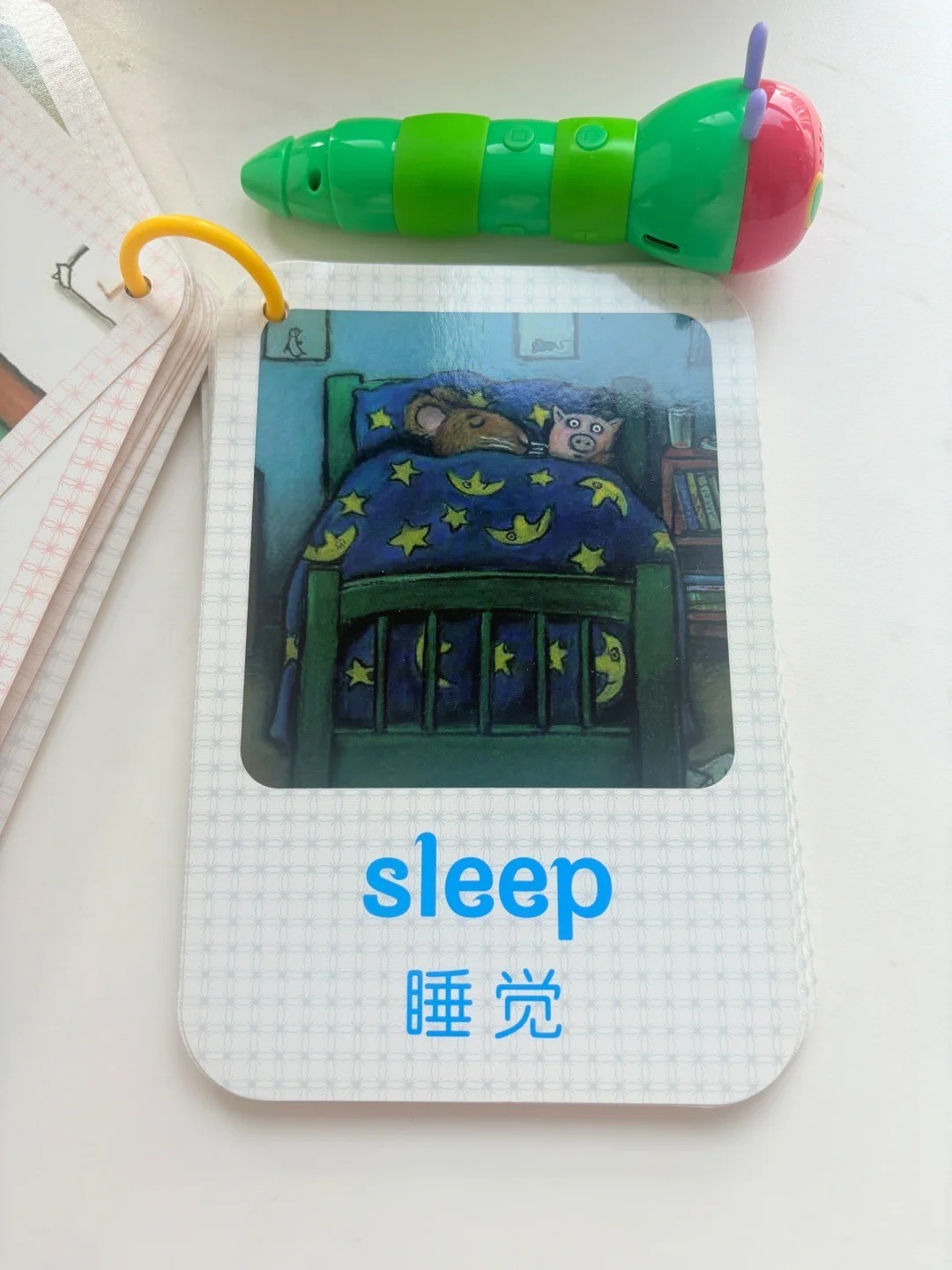 中英双语波西皮普闪卡