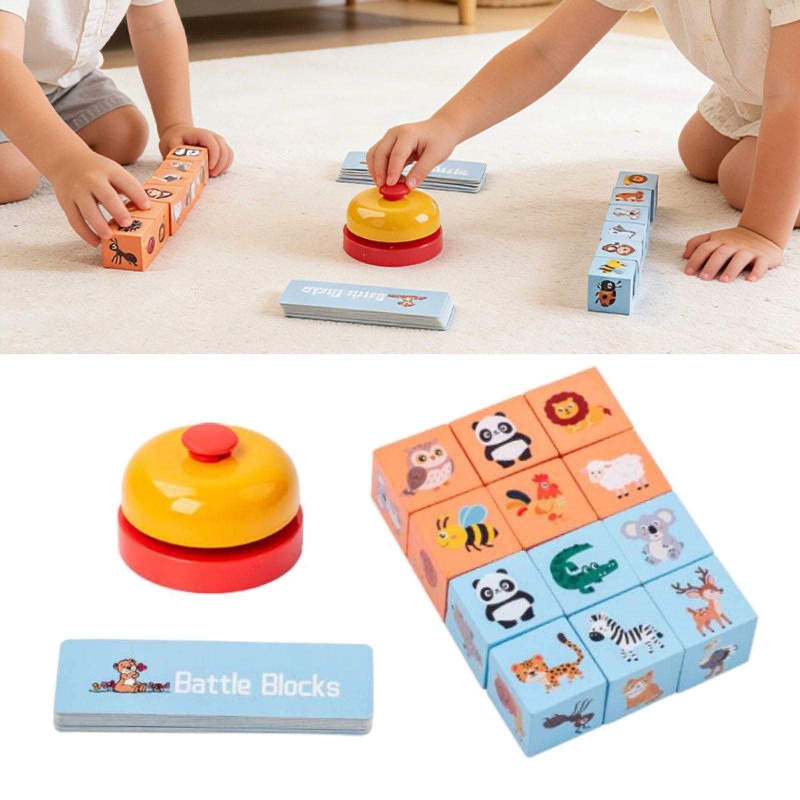 Animal Matching Game Board Game Thinking Training Sorting Battle for Kids Unisex
