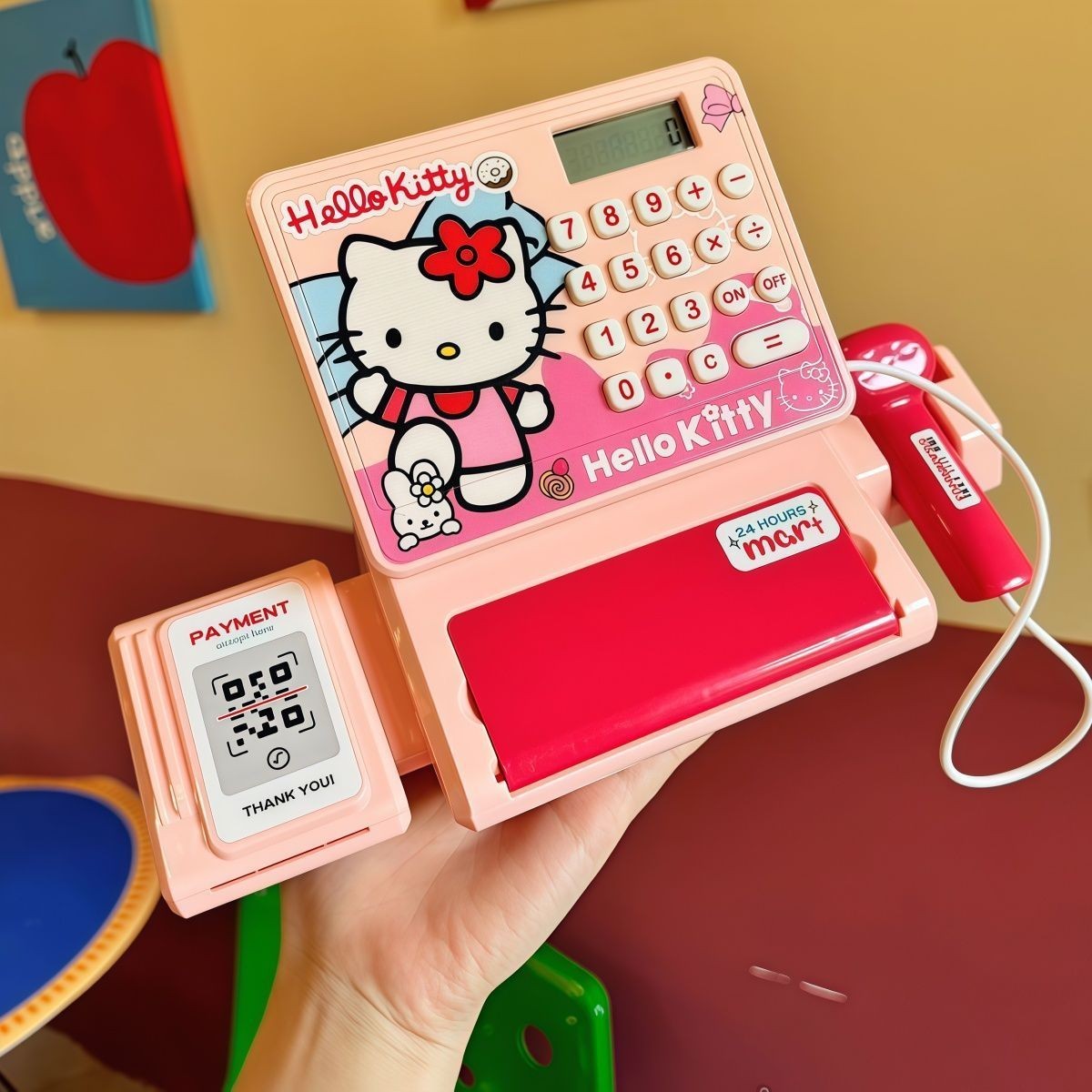 Hello Kitty Coin Counter Change Money Cash Counting Machine Bank Kids Toy sound