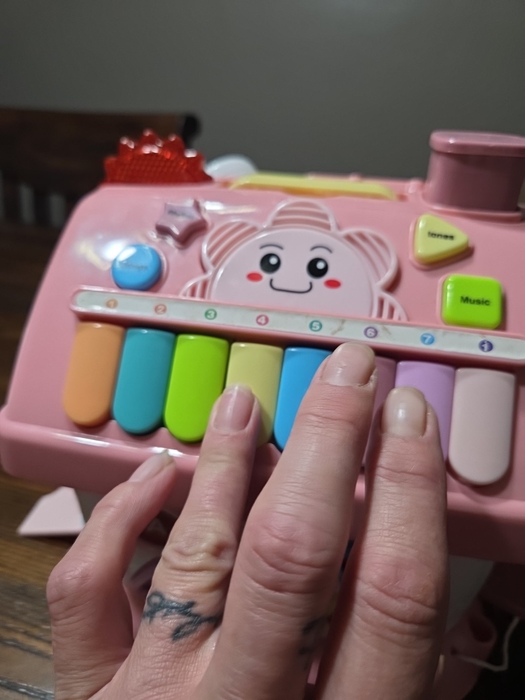 Interactive Toy House Number Pad Telephone Abacus Busy Board Learning Very Neat