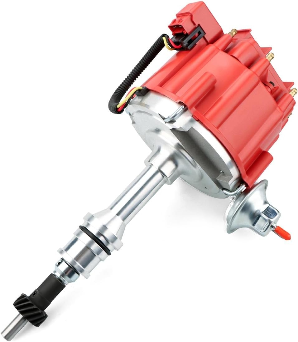 MAS Premium HEI Ignition Distributor 65K Volt with Performance Spark Plug Wires