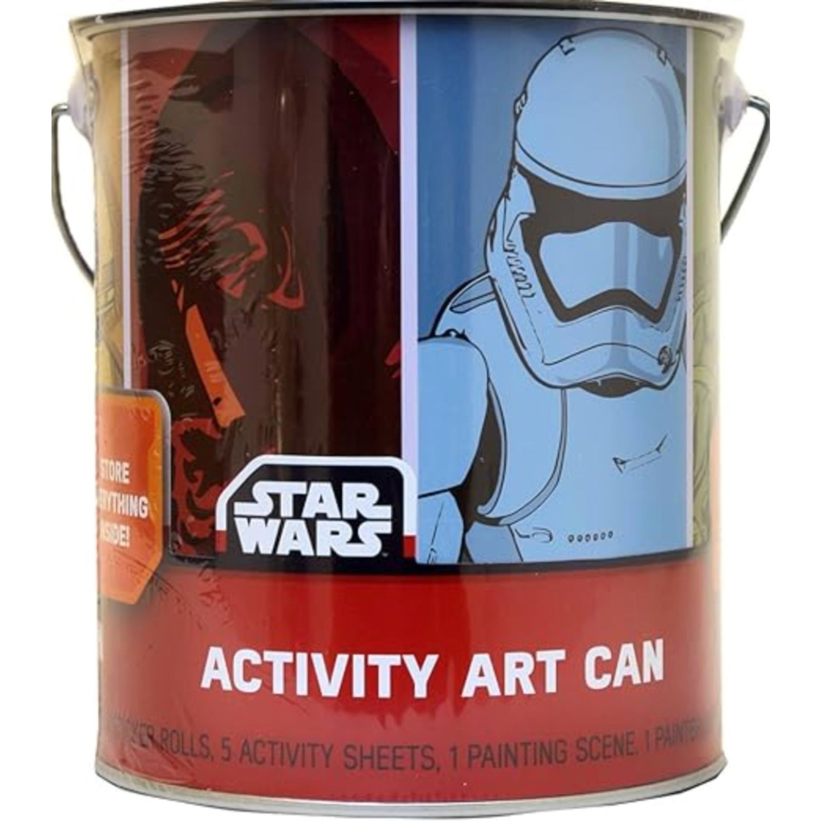 Tara Toys Star Wars Activity Art Can Paint Coloring Sticker Craft Kit