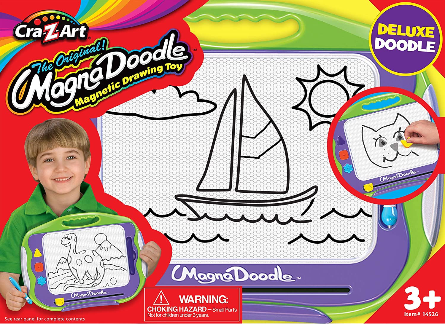 Travel Magna Doodle – 50 Years of Creative Fun – Classic Magnetic Drawing Board