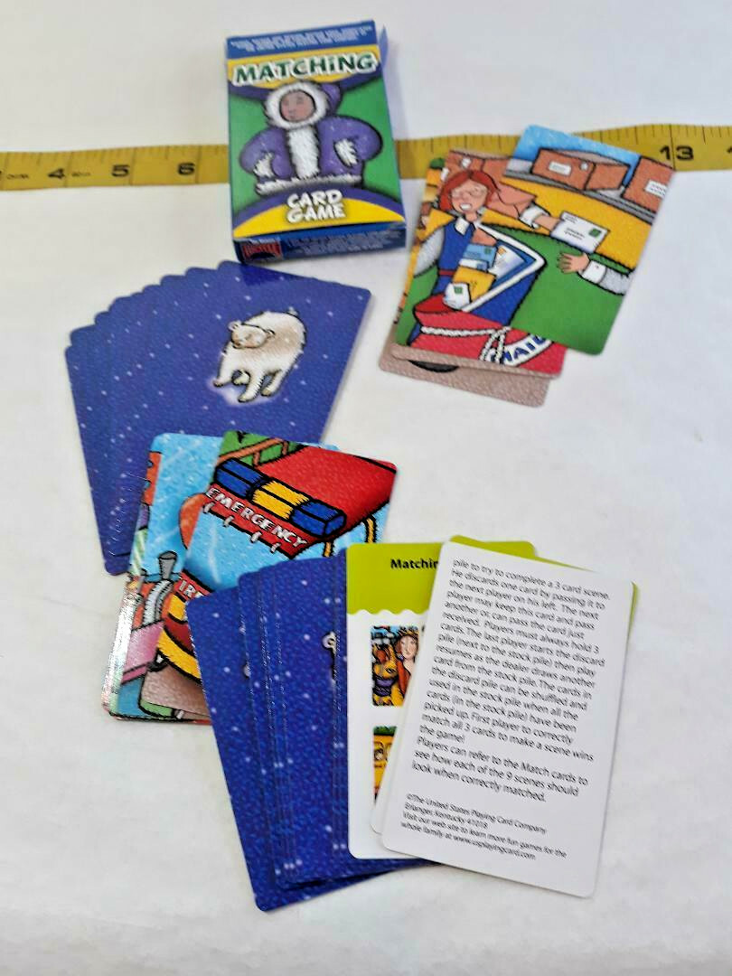 Lot of 2 Card Games for Children Fisher Price Co & US Playing Co ~ Ships FREE
