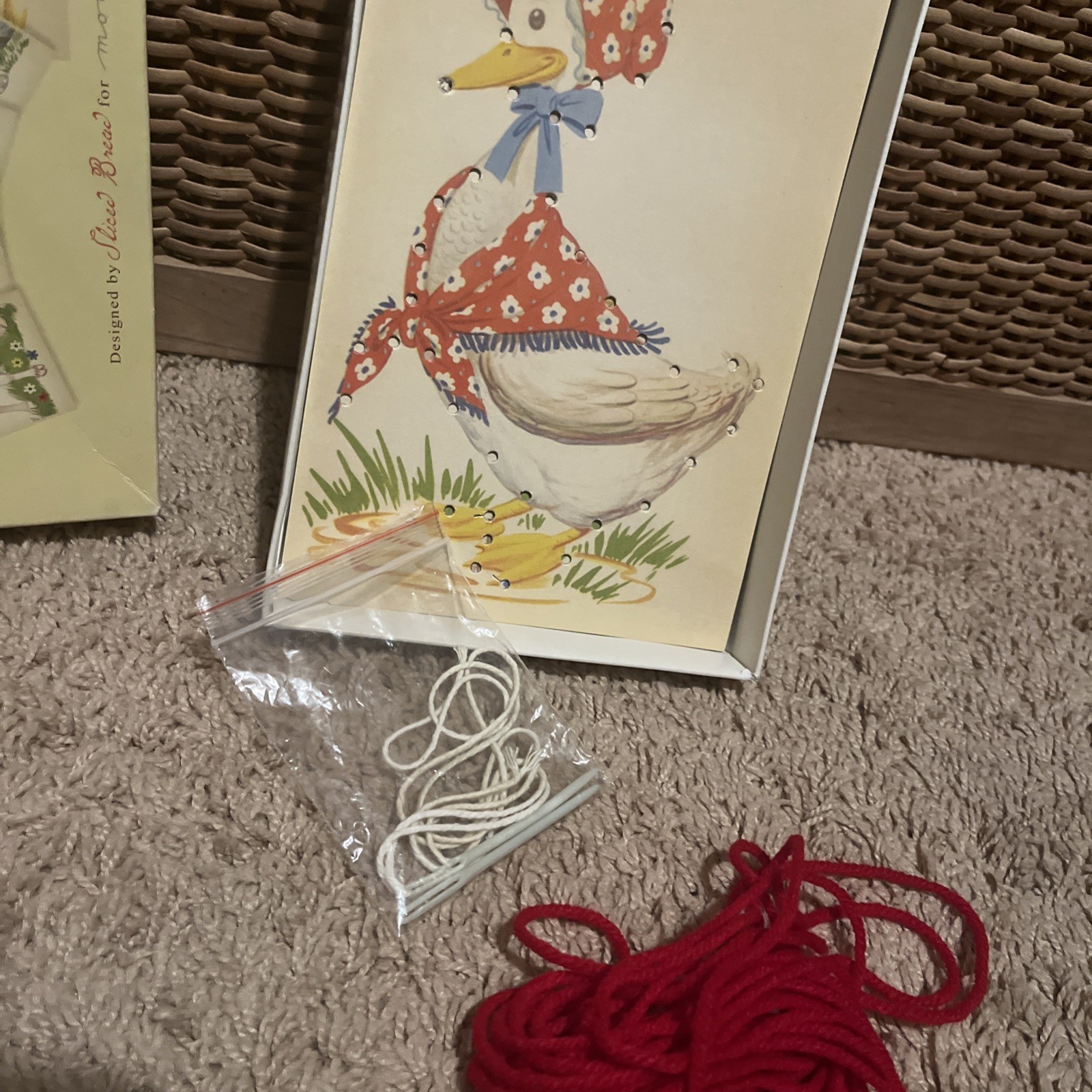 Vintage Style Sliced Bread by Moda Home Learn to Sew Lace Up Cards – Animals