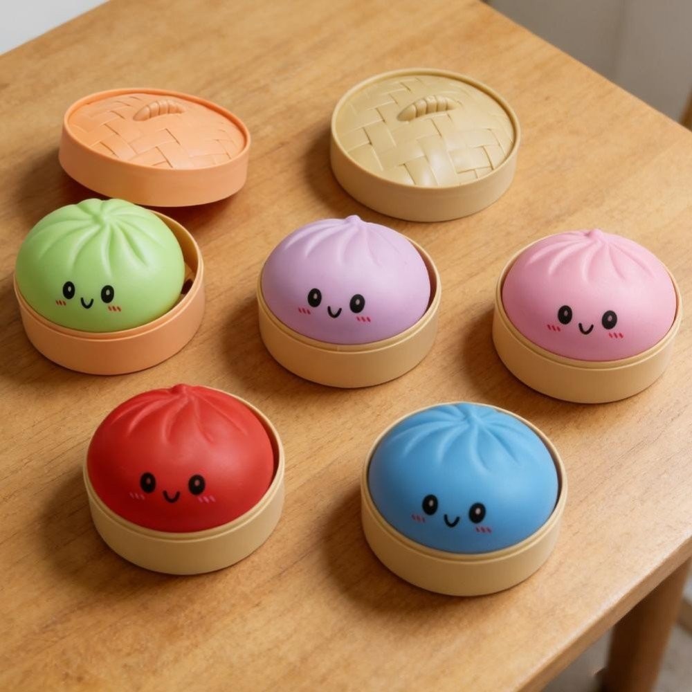 Giant Dumpling Steamed Bun Dumpling Toy Soft Adorable Squeezing Toy New JQ
