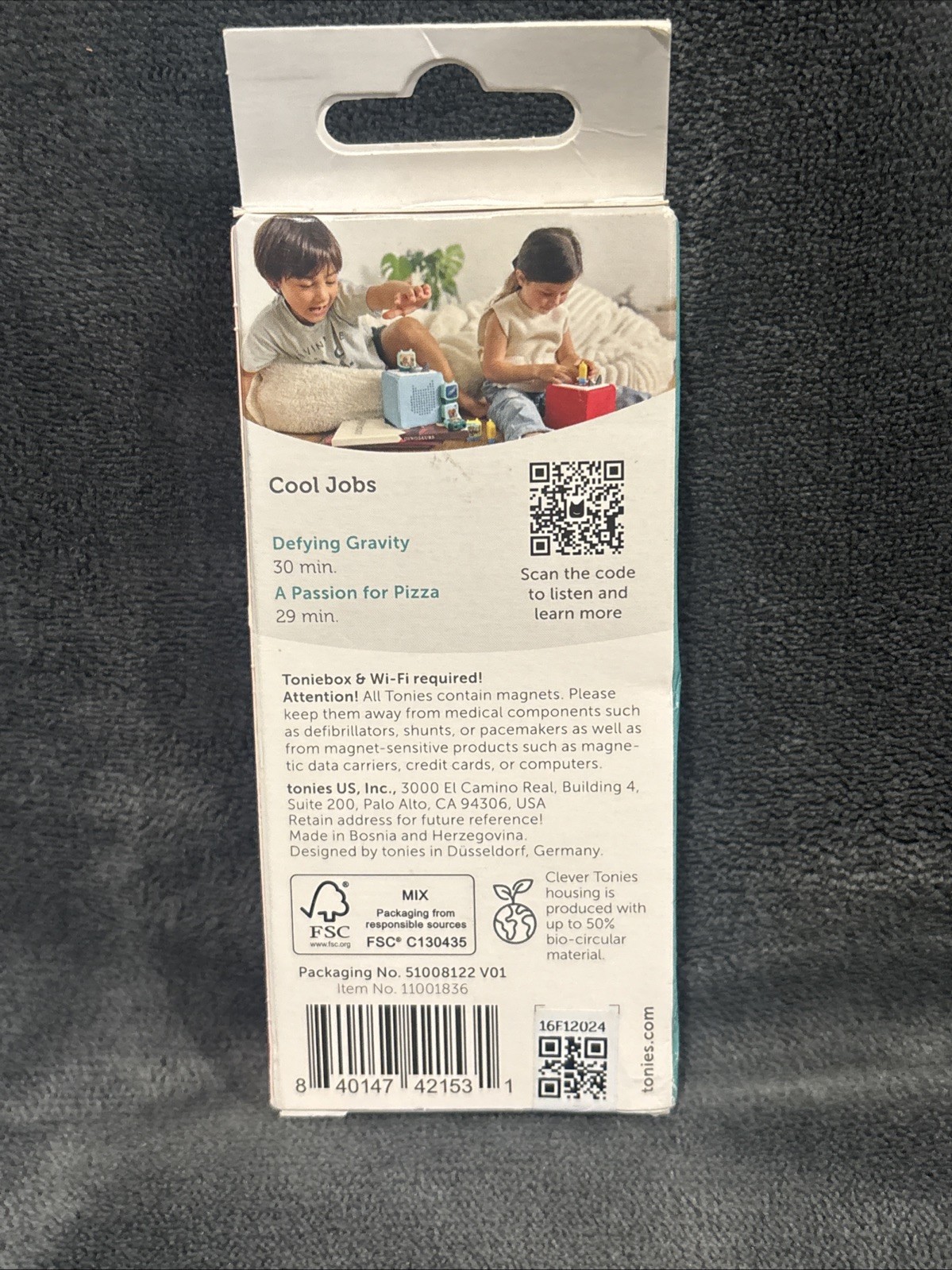 NWT Tonies Learning Discovery Cool Jobs Audio Educational