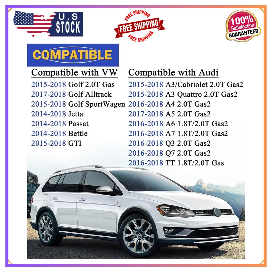 PCV Valve Oil Separator for VW Audi 1.8T 2.0T 06K103495 Jetta Passat Golf A4 Q5