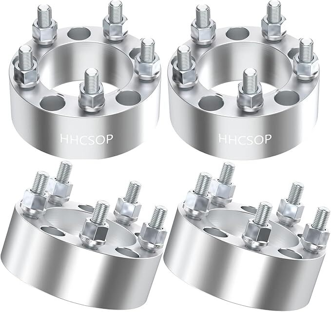 5×4.5 Wheel Spacers 2″ (50mm) for Jeep Cherokee Wrangler Comanche Grand Cherokee