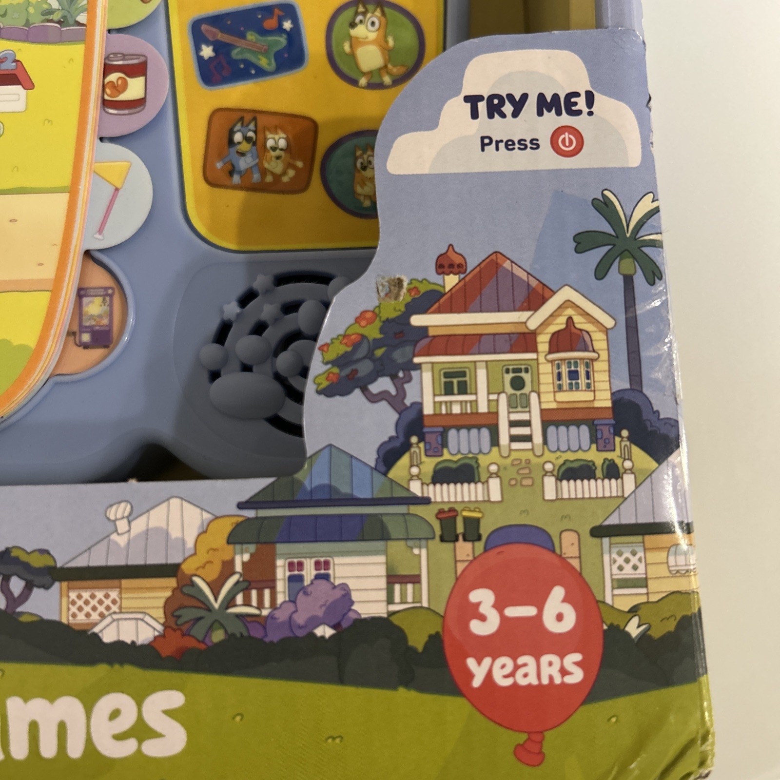 NEW! VTech Bluey’s Book of Games Interactive Pretend-Play Book for Preschoolers