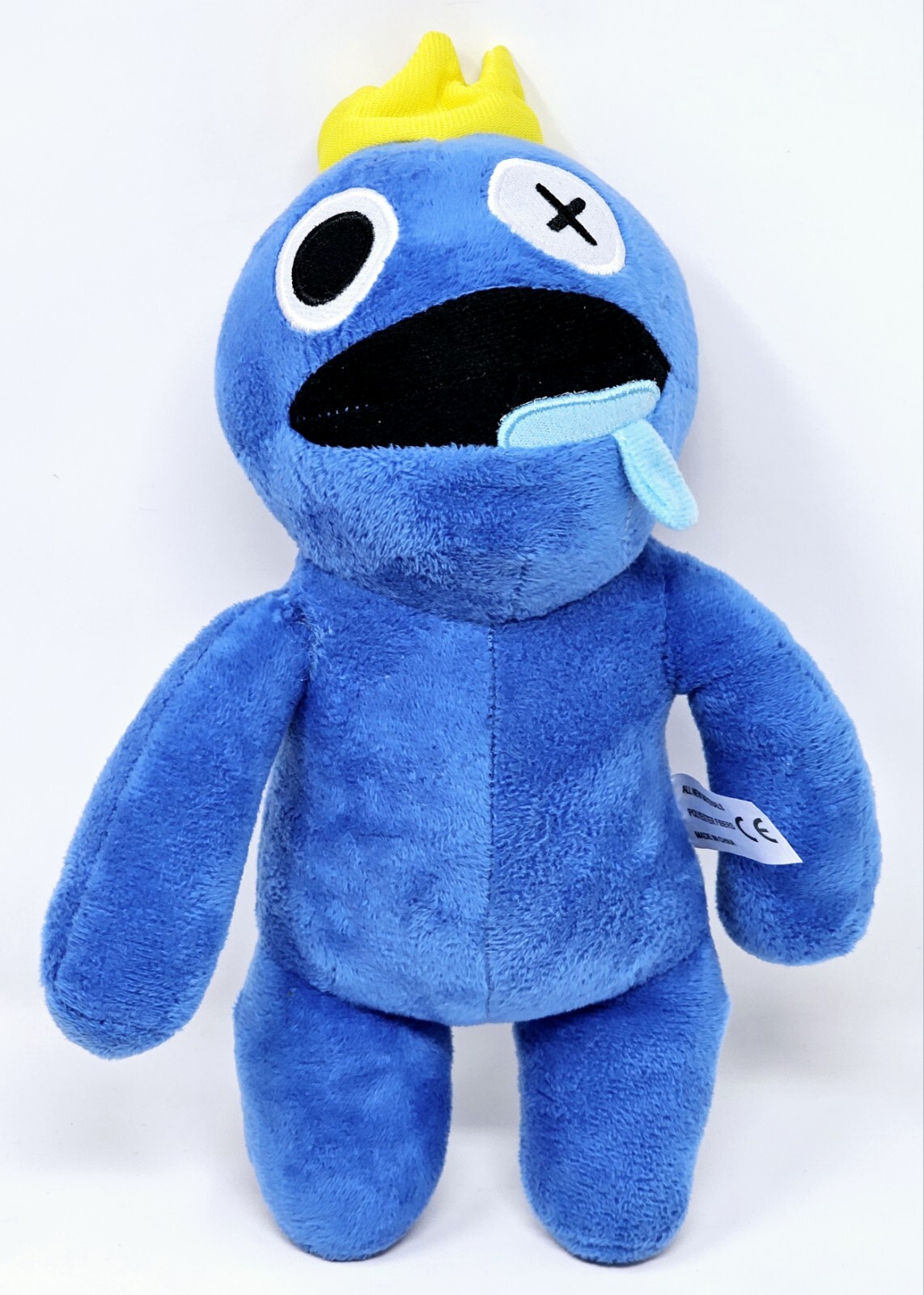 Rainbow Friends Droeong 2022 Horror Game Blue Plush Used Stuffed Doll 10″