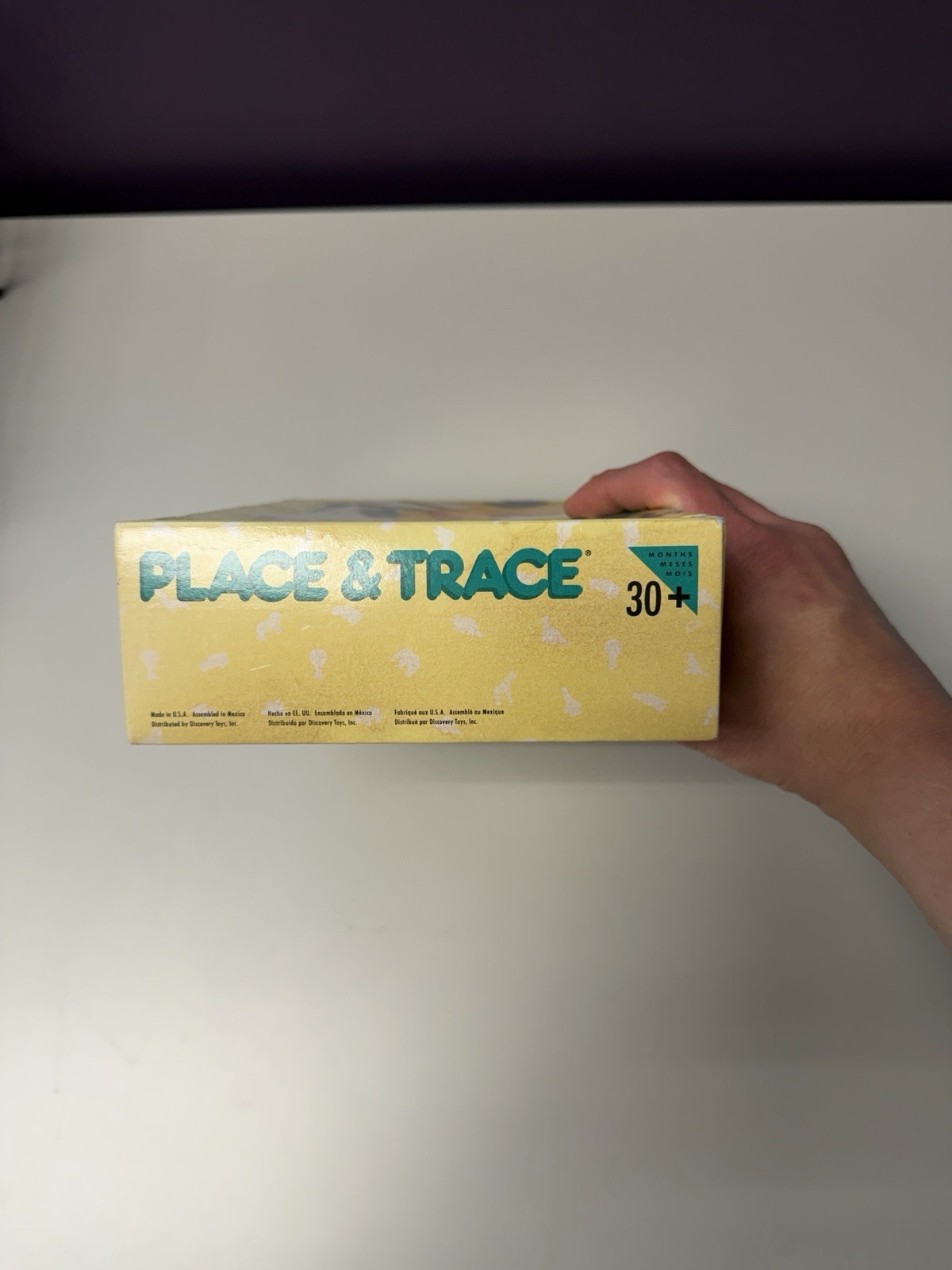 Vintage Place & Trace Puzzle Stencil Set Discovery Toys Complete 1980s/1990s