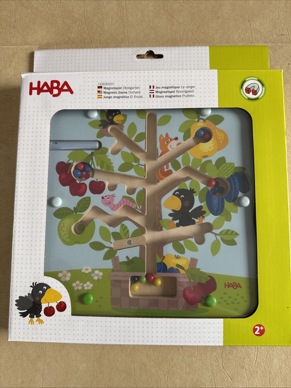 Haba Orchard Maze Magnetic Sorting Game NEW