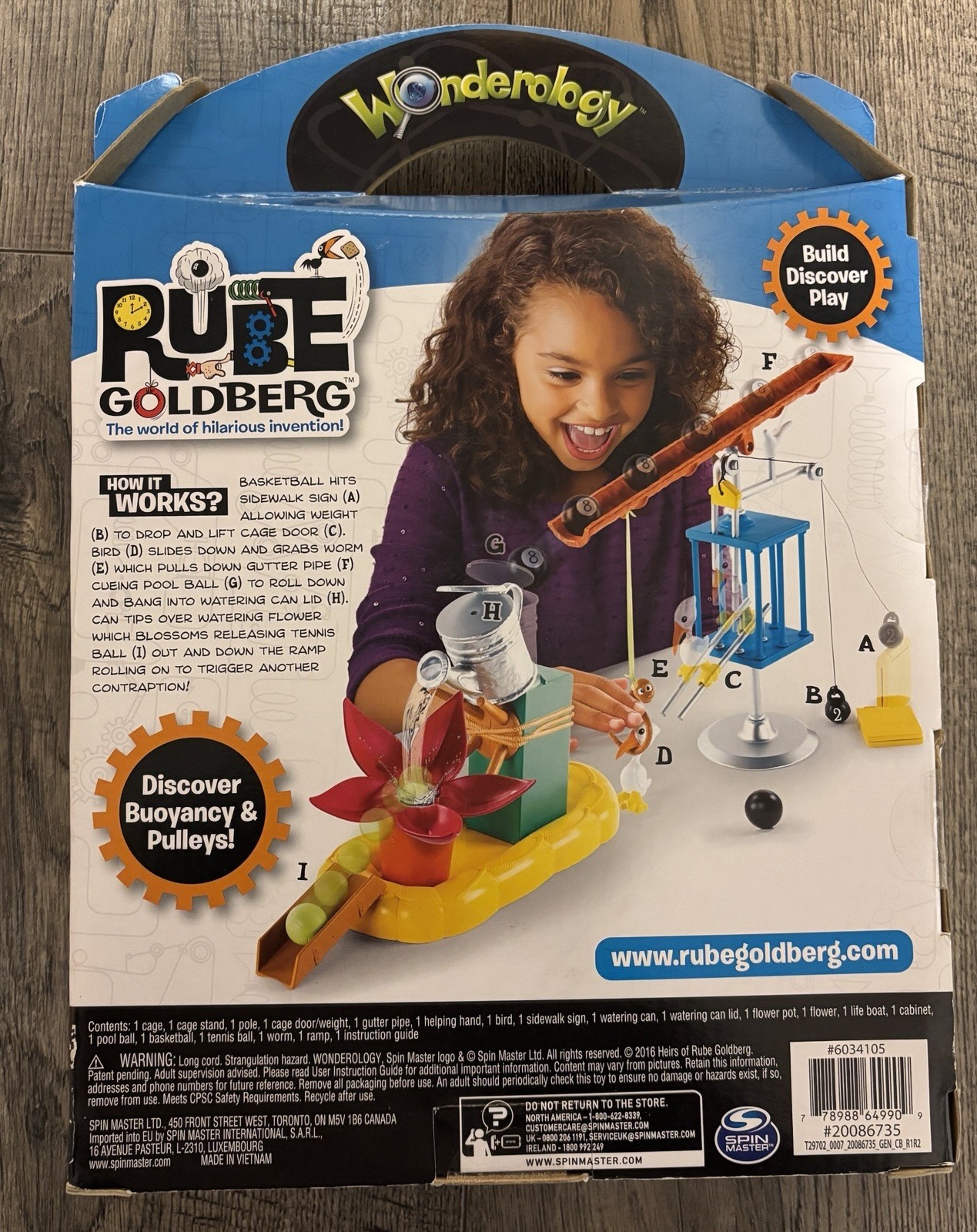 Spin Master Wonderology Rube Goldberg STEM Toy The Acrobat Challenge NEW