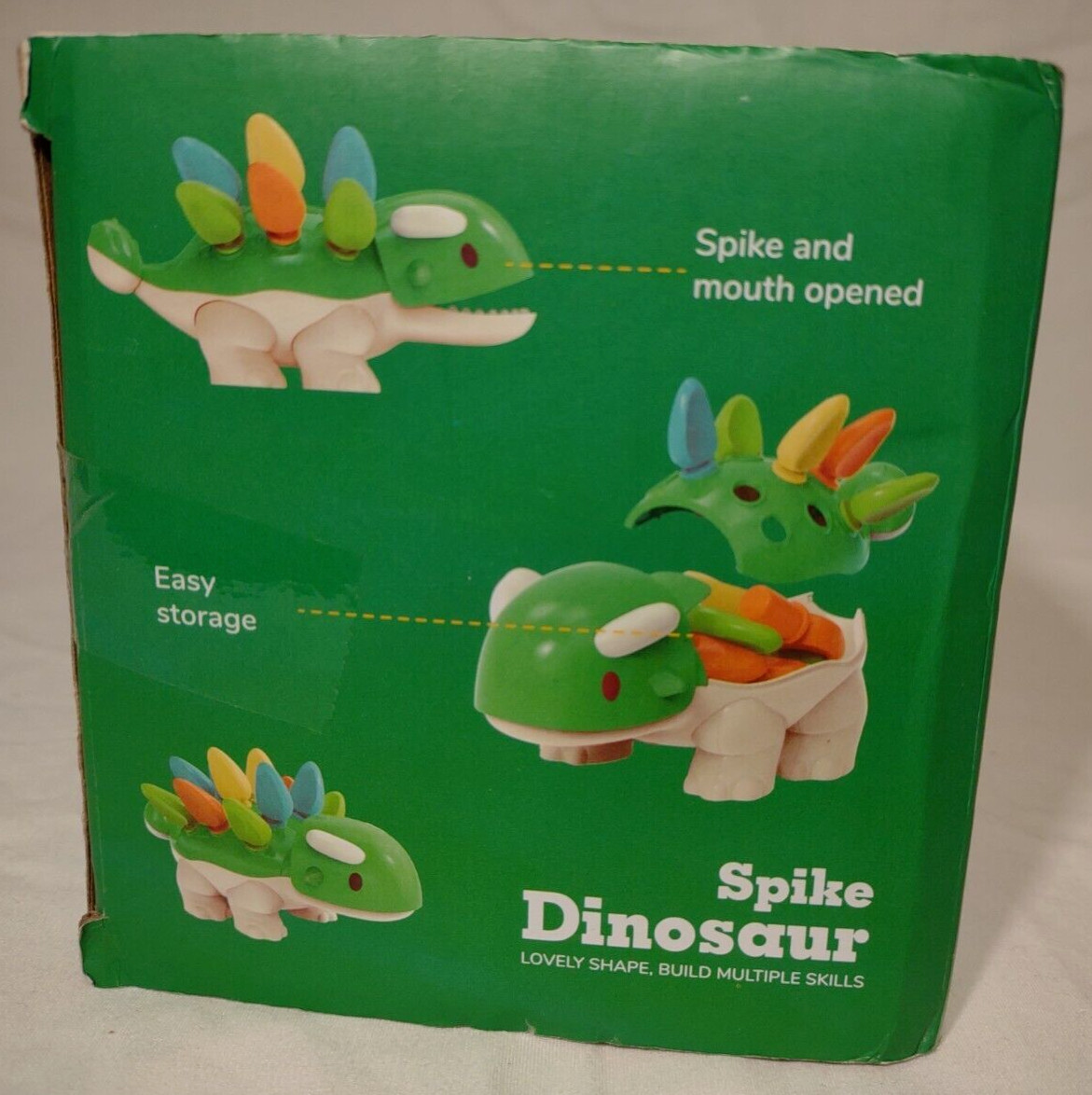 Baloco Kids Spike The Ankylosaurus Sensory Montessori