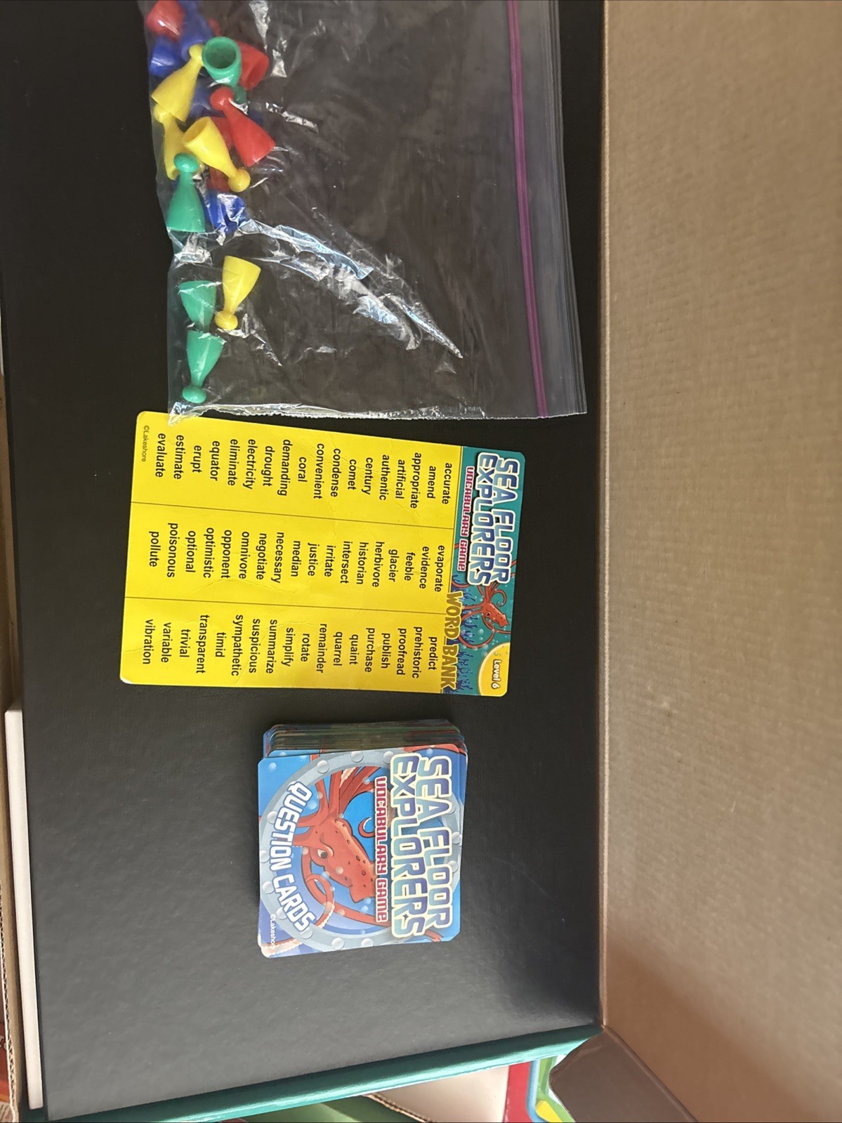 Learning Center Lakeshore Activity Set Lot Of 11 Games 4-9 Homeschool Education