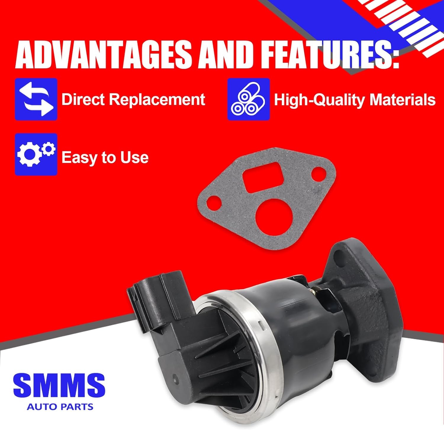 Exhaust Gas Recirculation (EGR) Valve for Honda, for Civic Hybrid 1.3L 1.8L 2.0L