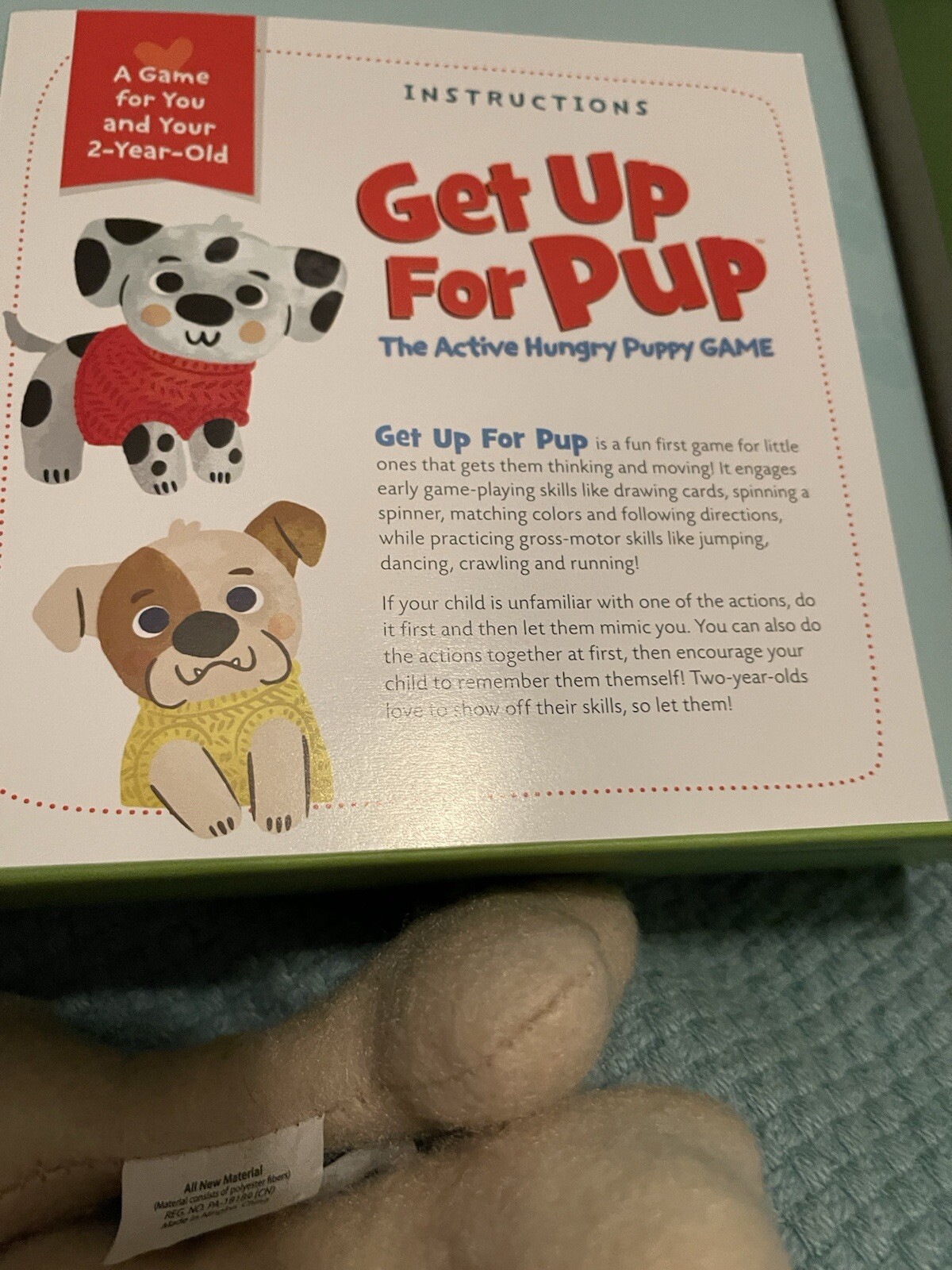 Get Up For Pup Cooperative Learning Game Peaceable Kingdom – 100% Complete