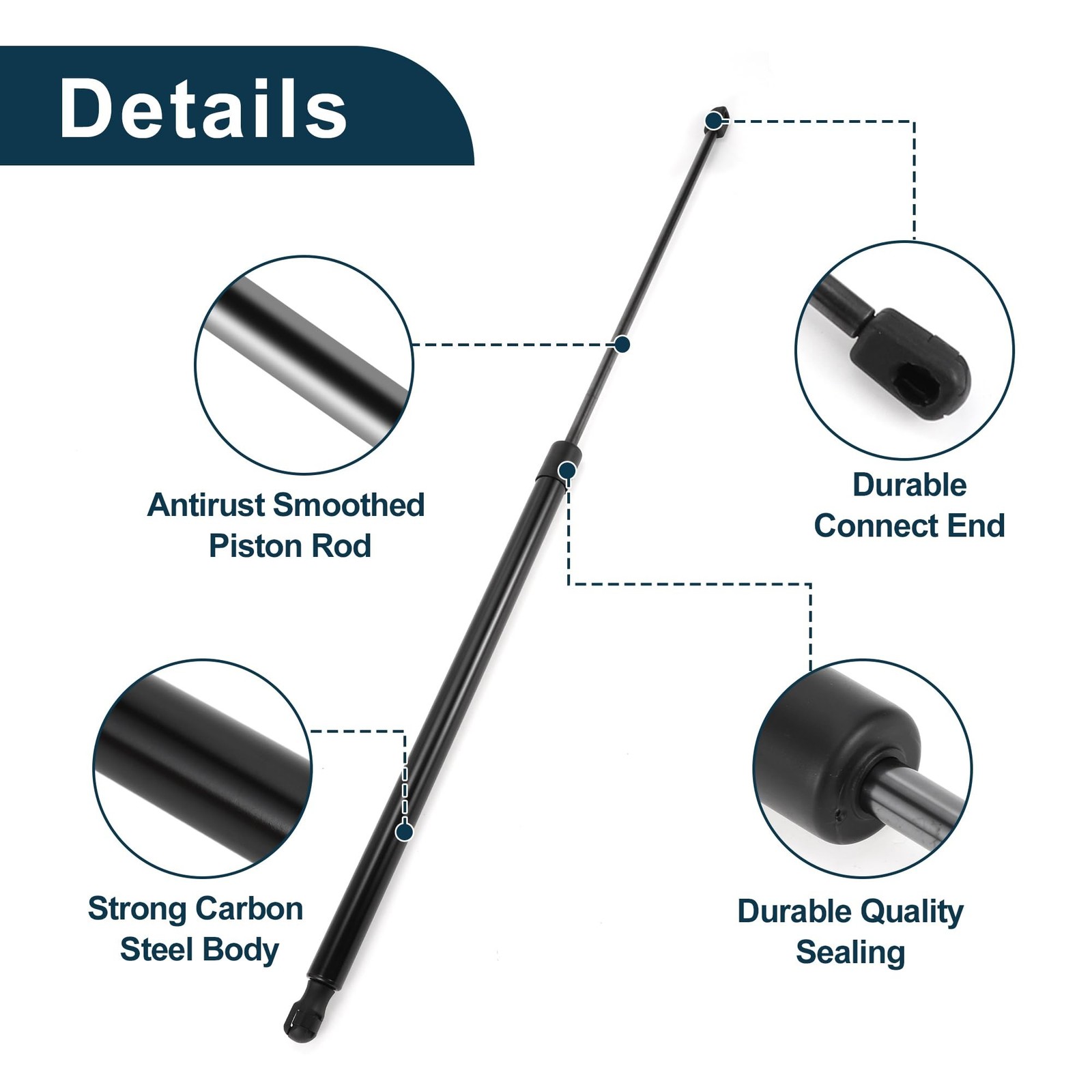 Lift Supports Struts for VW for Volkswagen Golf 8 MK8 R 2022-2024 Front Hood …