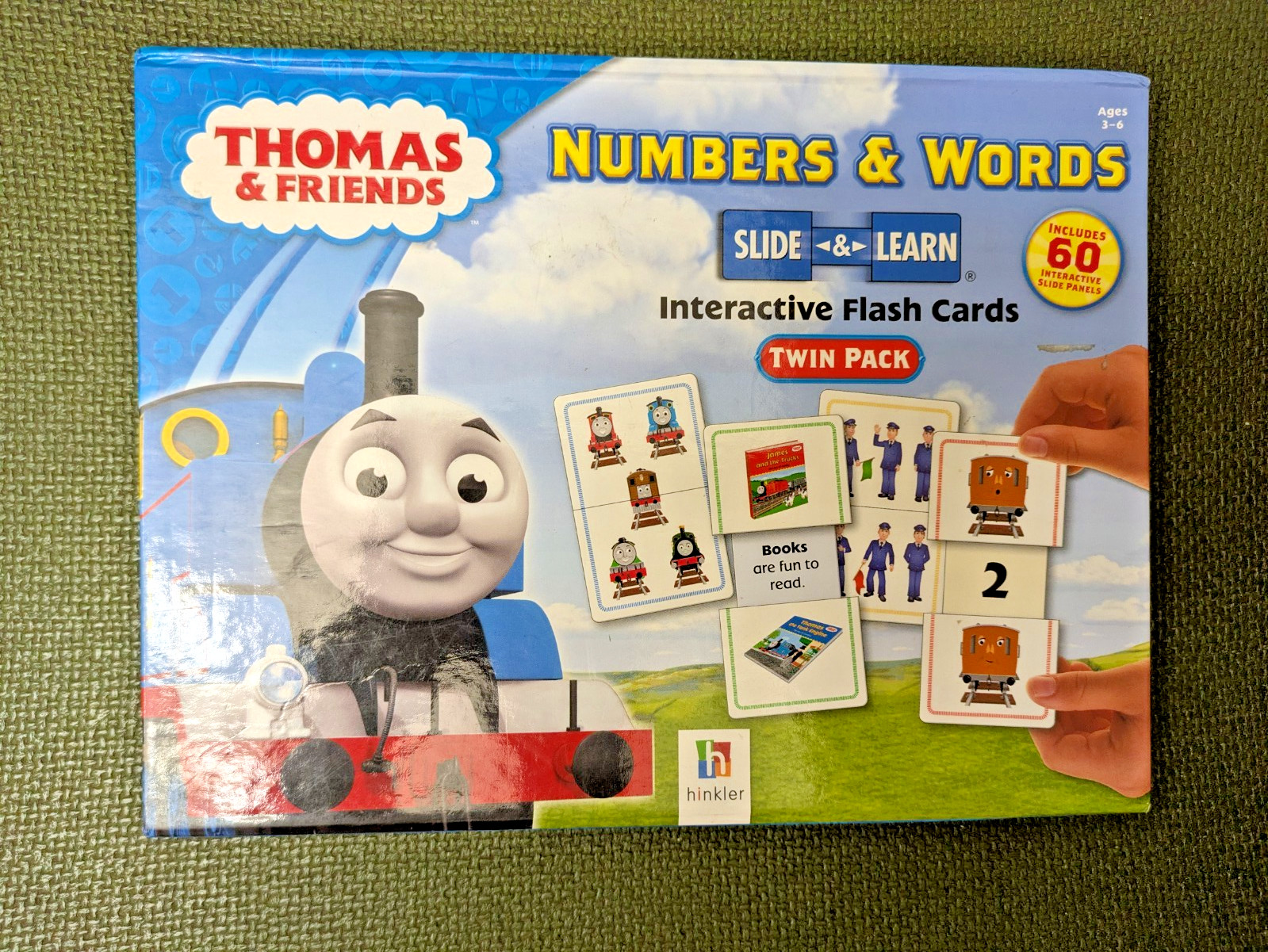 Thomas & Friends Numbers & Words Twin Pack Interactive Flash Cards by Hinkler