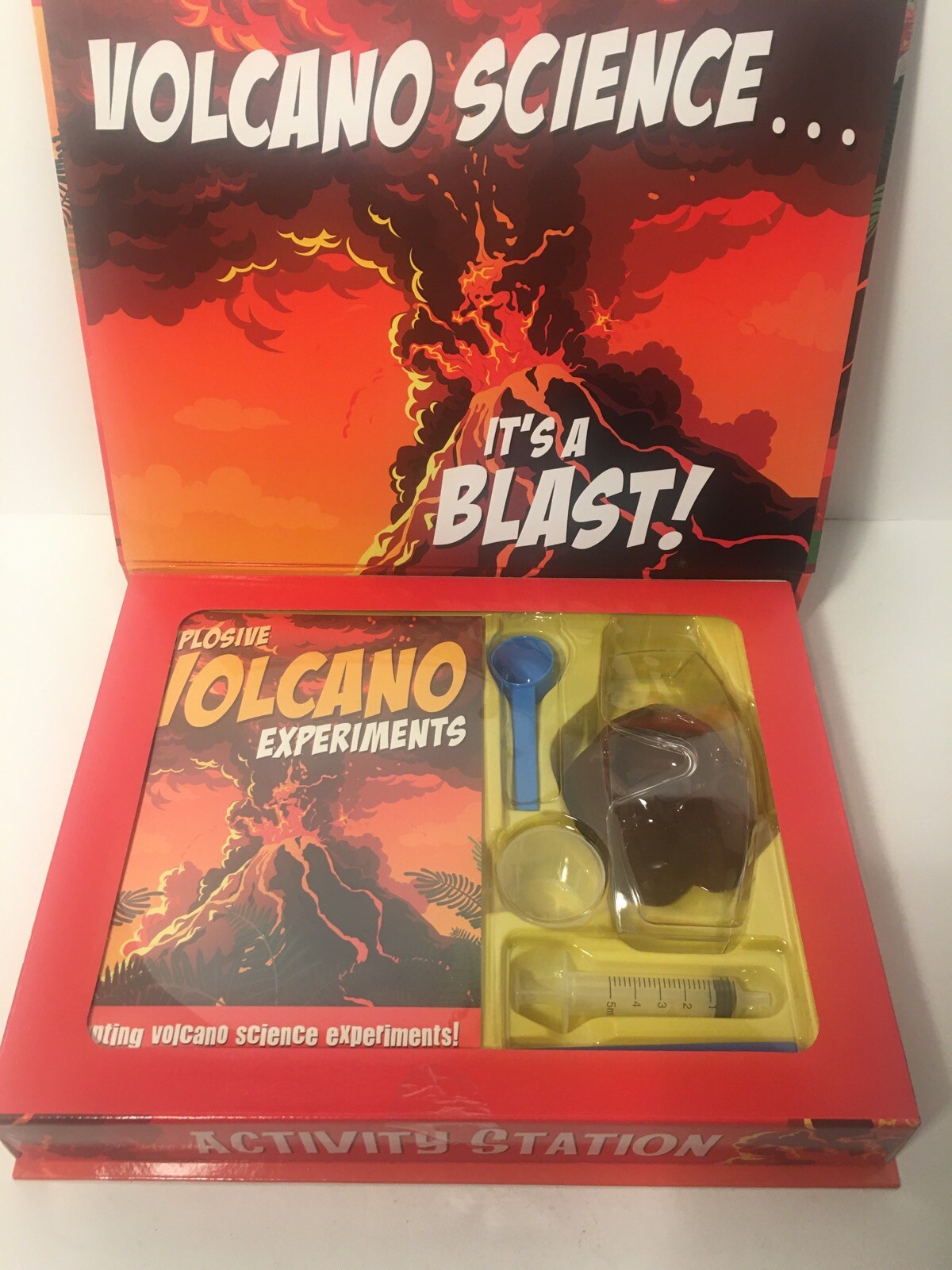 Imagine That: Explosive Volcano Expirements Kit New