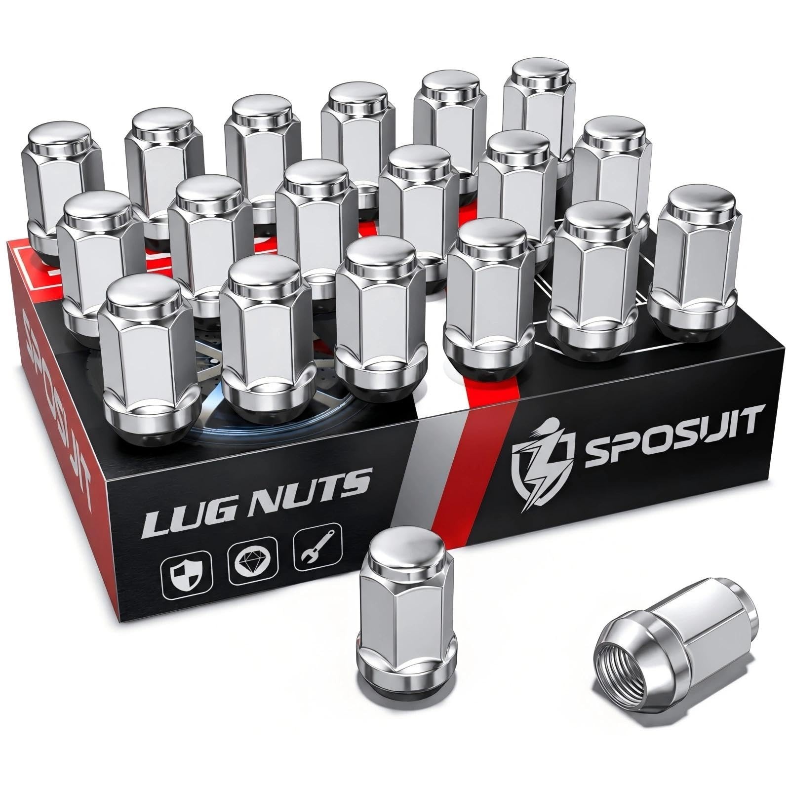 Sposuit M12x1.5 Lug Nuts – Replacement for 2006-2017 Jeep Compass, 2007-2017 …