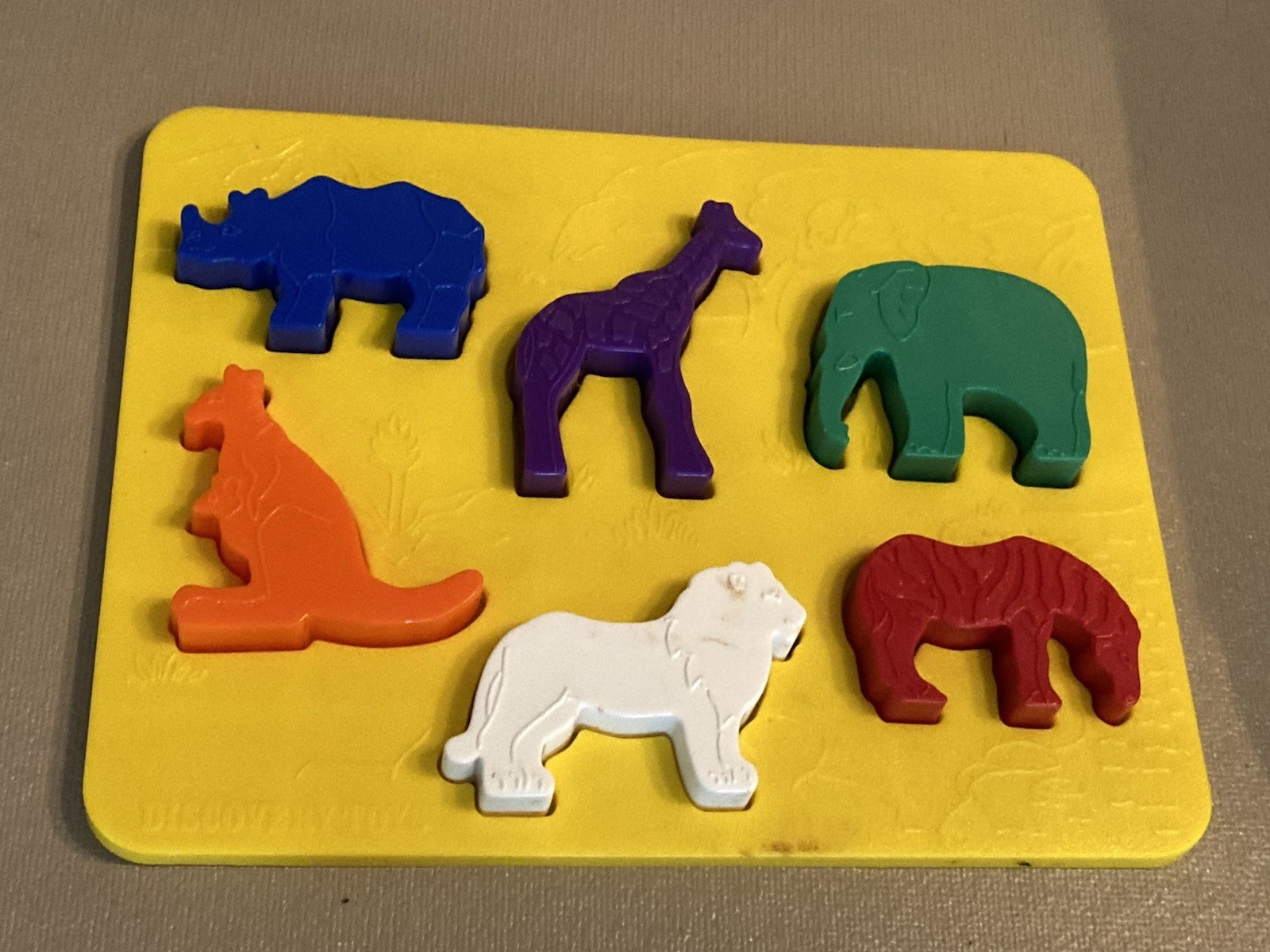 Discovery Toys Place and Trace Stencil Set – Missing One Piece!!