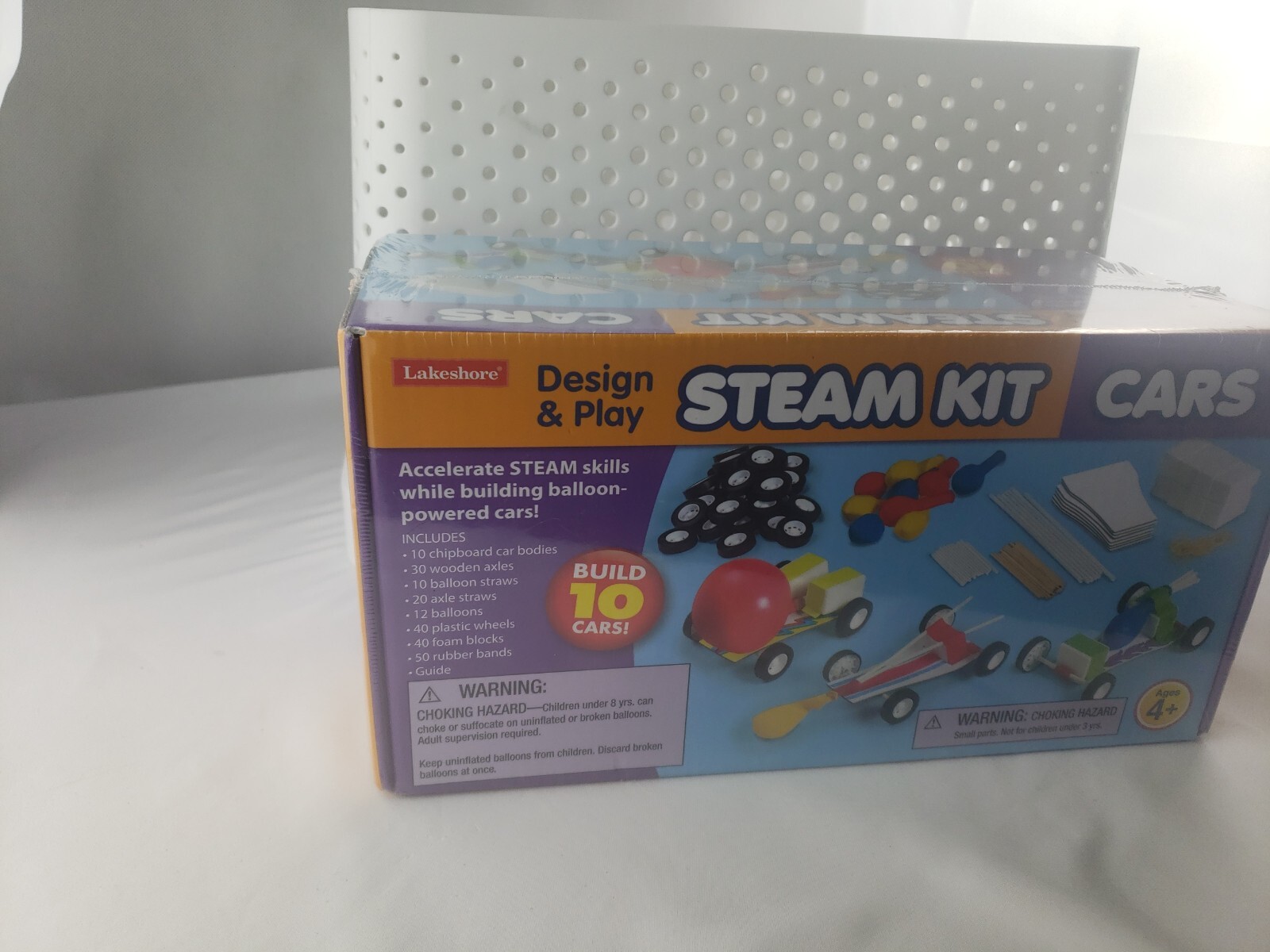 Lakeshore Design & Play Steam Kit : Cars – TT571 New Sealed