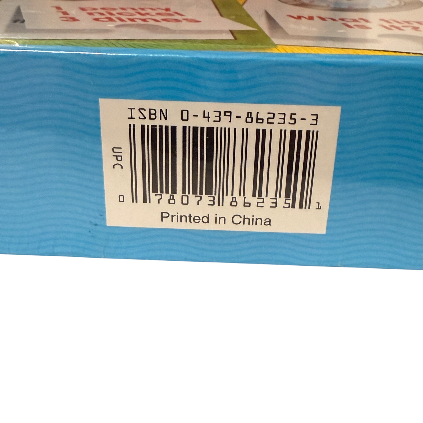 Scholastic SEALED NEW Flip-Open Flash Cards Money & Telling Time 64 Sturdy Cards