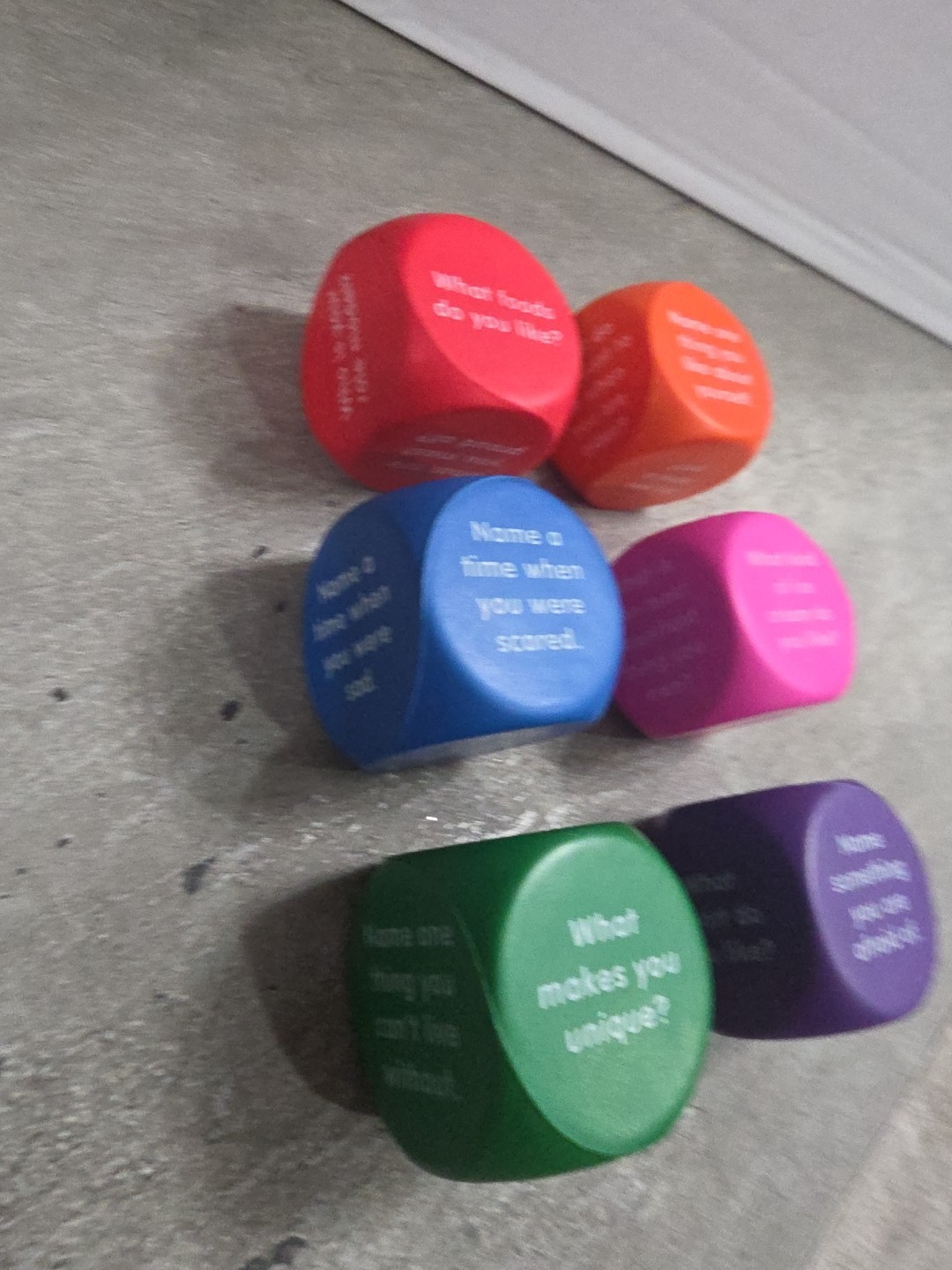 Learning Resources Conversation Cubes Educational Dice Set Classroom Counseling
