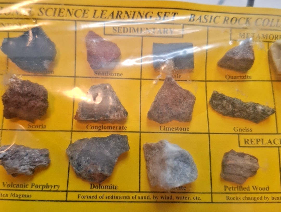 Educational Insights Igneous Rock Collection set of 18 Earth Science Learning
