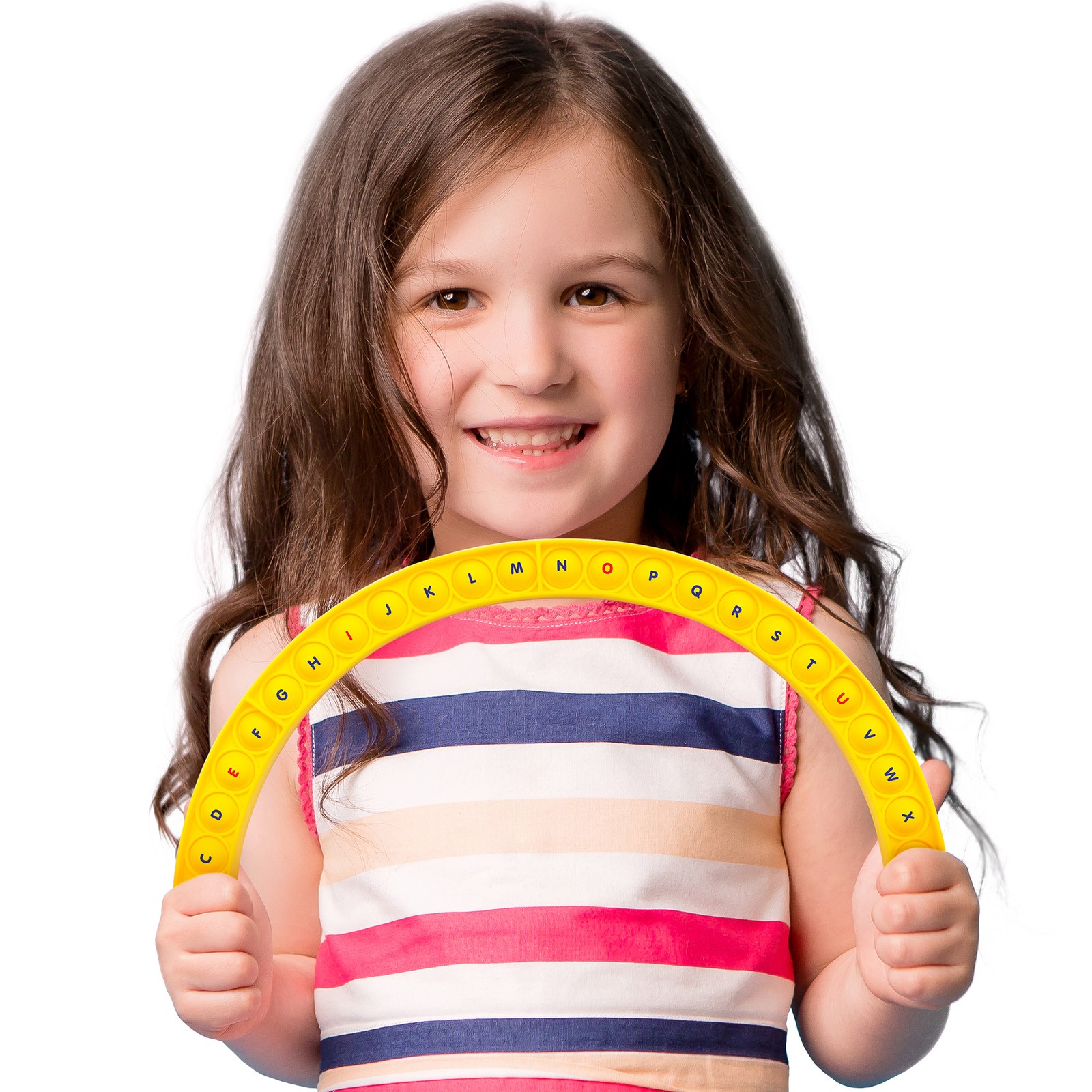 Junior Learning Alphabet Arc Bubble Board, Double-Sided, Ages 4-7