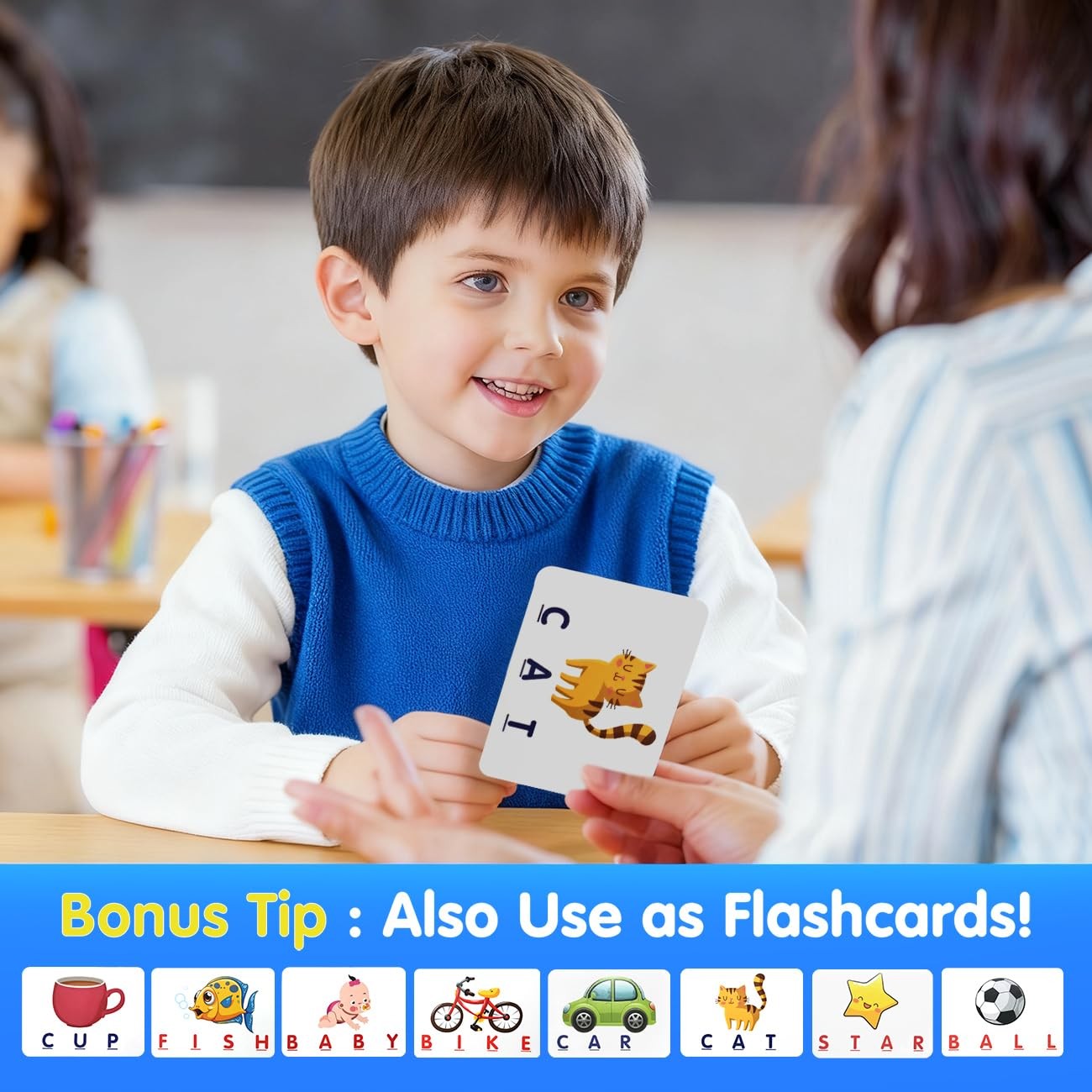 Educational Toys for 3-5 Year Old Boy Girl Gifts, Matching Letter Learning Ga…