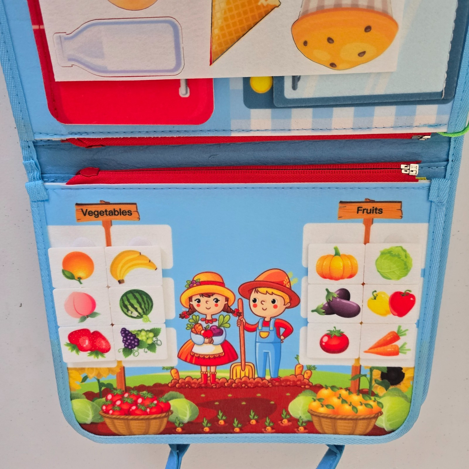 Dessa Lifestyle Busy Board Learning Motor Skills Dinosaur Blue 3+ New