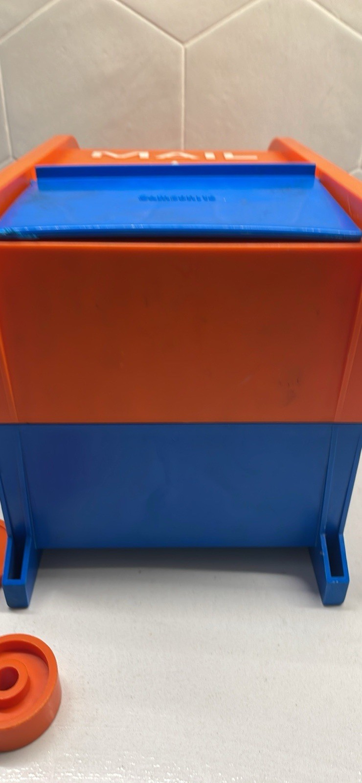 Vintage Samsonite Toys Mail Mailbox Shape Sorter Toy – Extremely rare