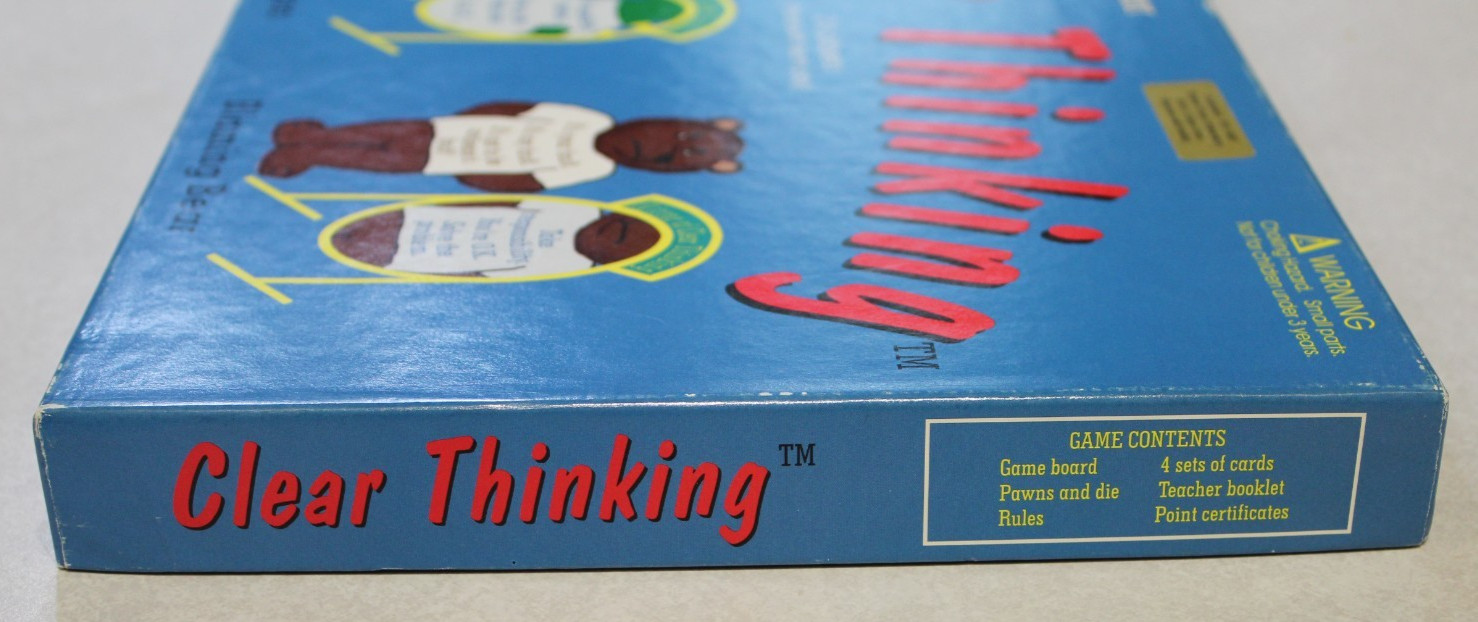 Homeschool Franklin Learning System Clear Thinking Gr 2-5 Interactive Board Game