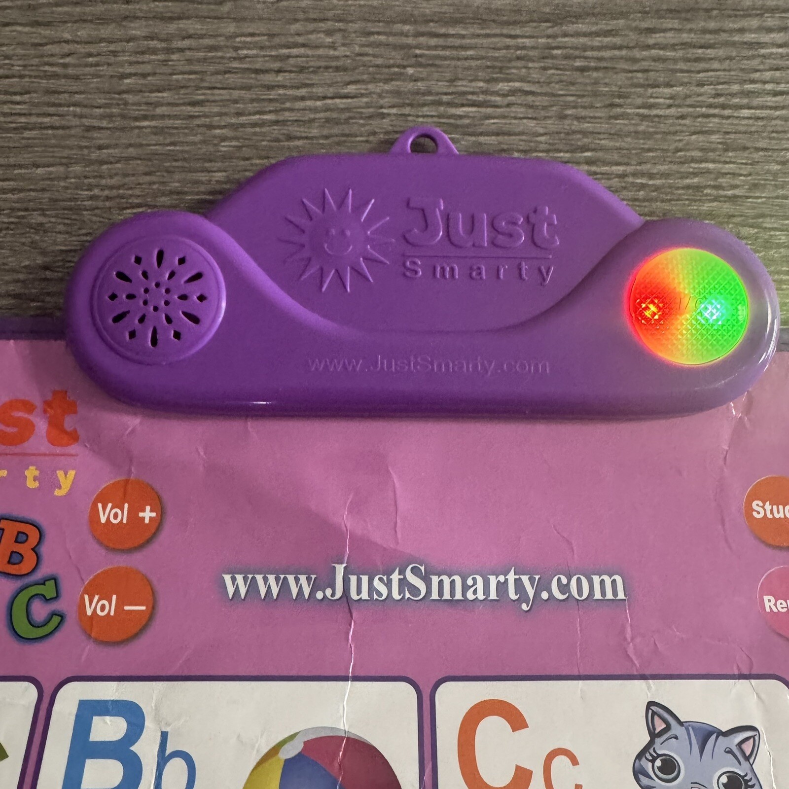 Just Smarty Electronic Interactive Alphabet Wall Chart Talking ABC’s/123’s