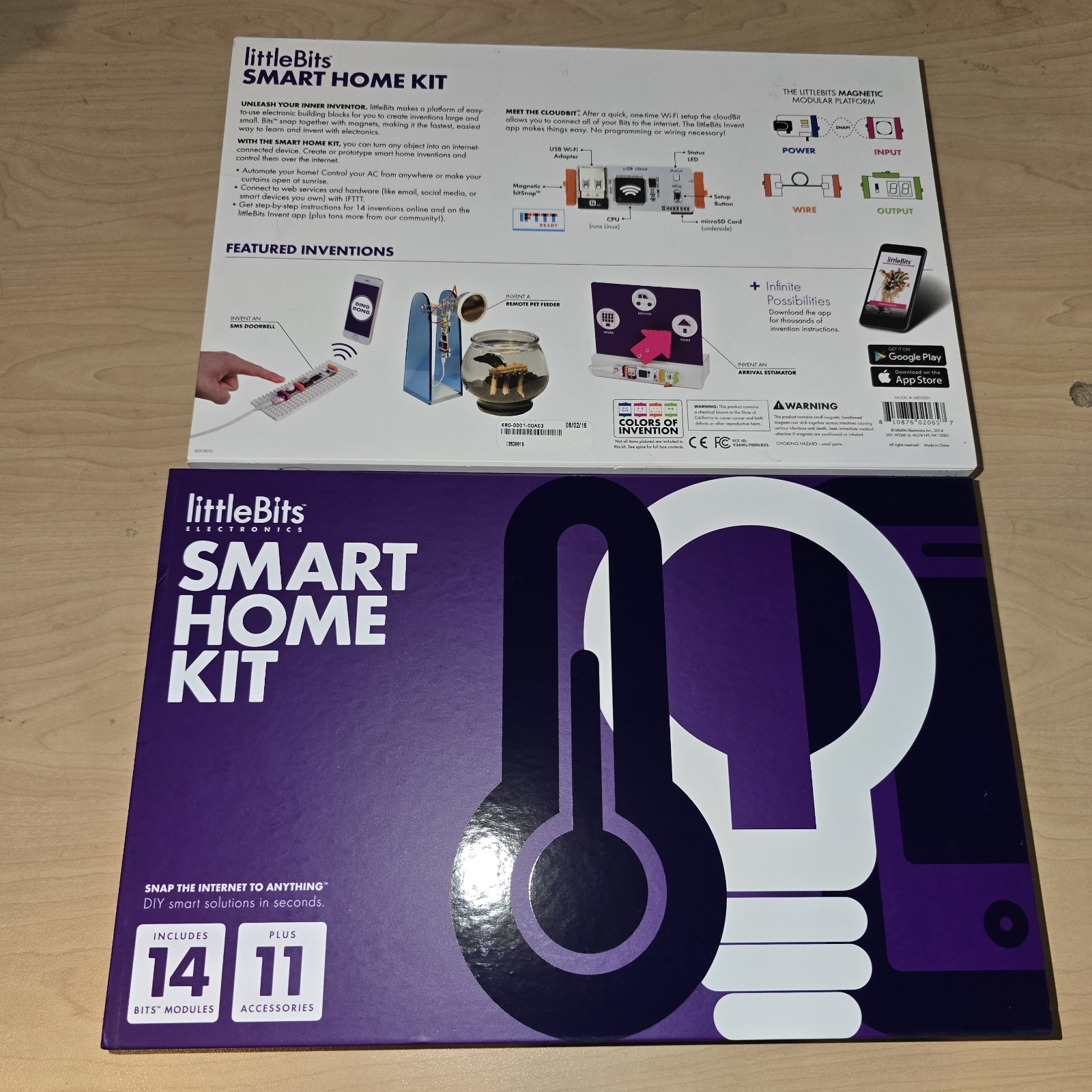 littleBits Electronics Smart Home Kit New Open Box
