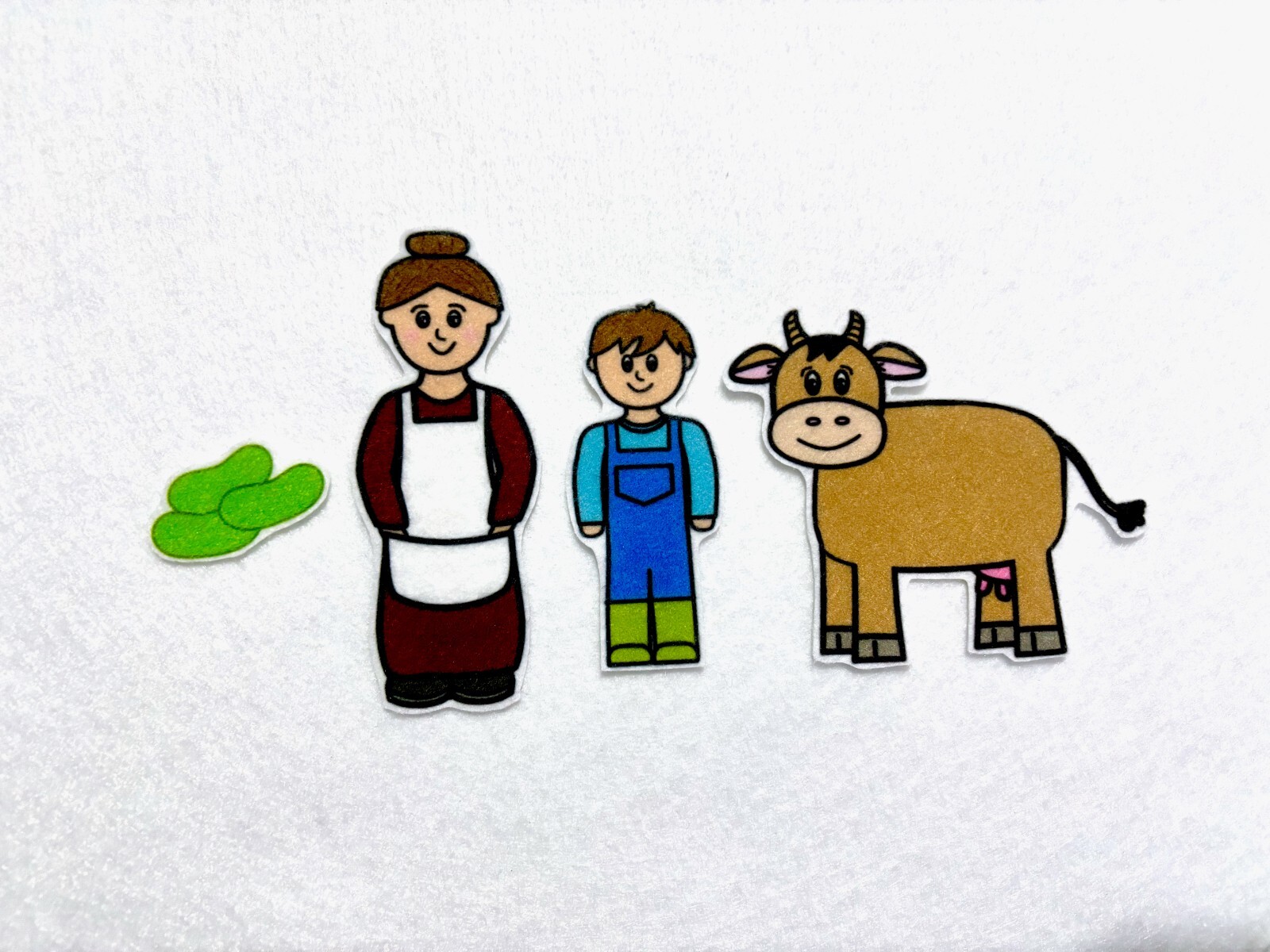 Jack and the Beanstalk Felt Story Flannel Board Story, Kids Gifts, Pretend Play