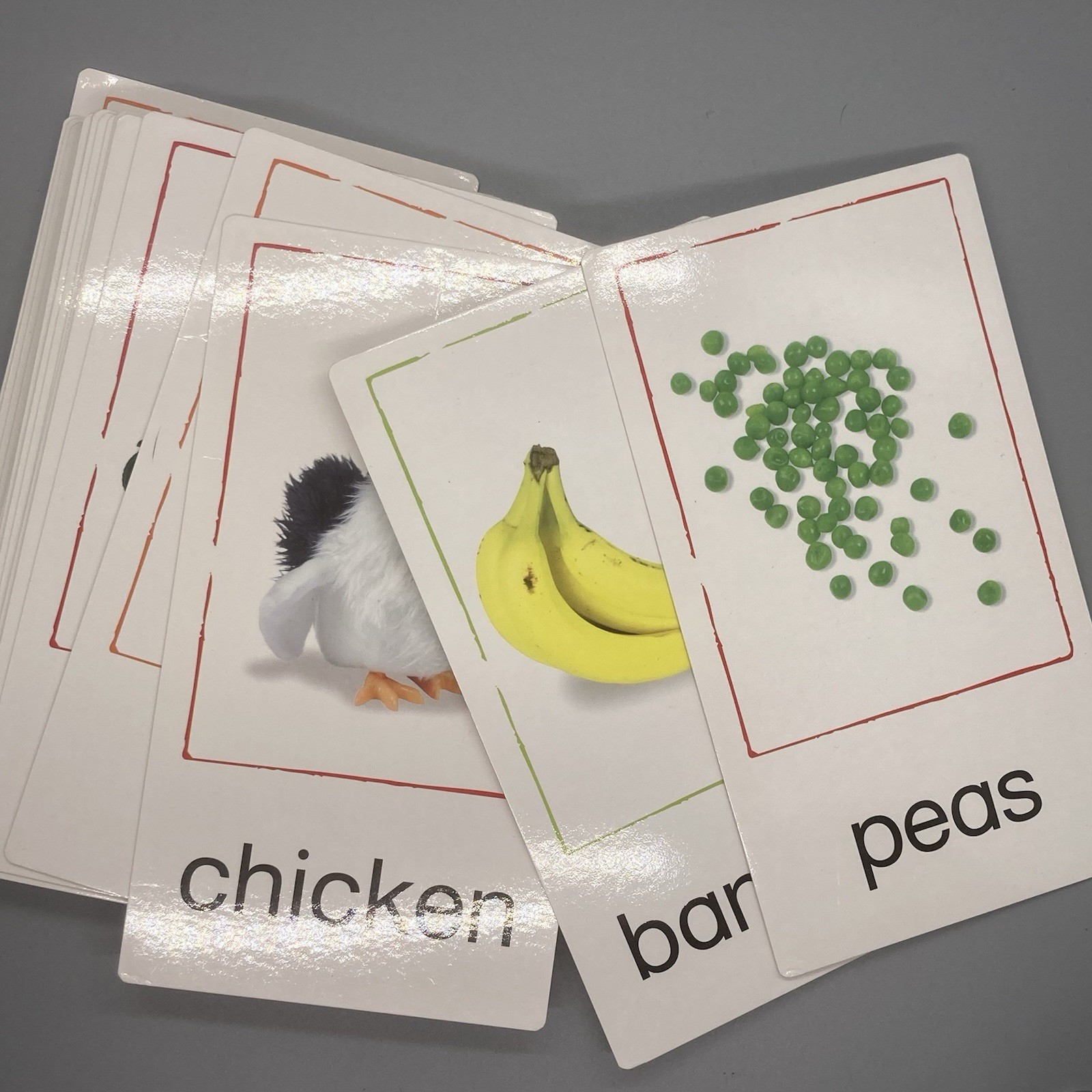 Baby Einstein Language Discovery Cards Educational Words Babies 1999 Missing (1)