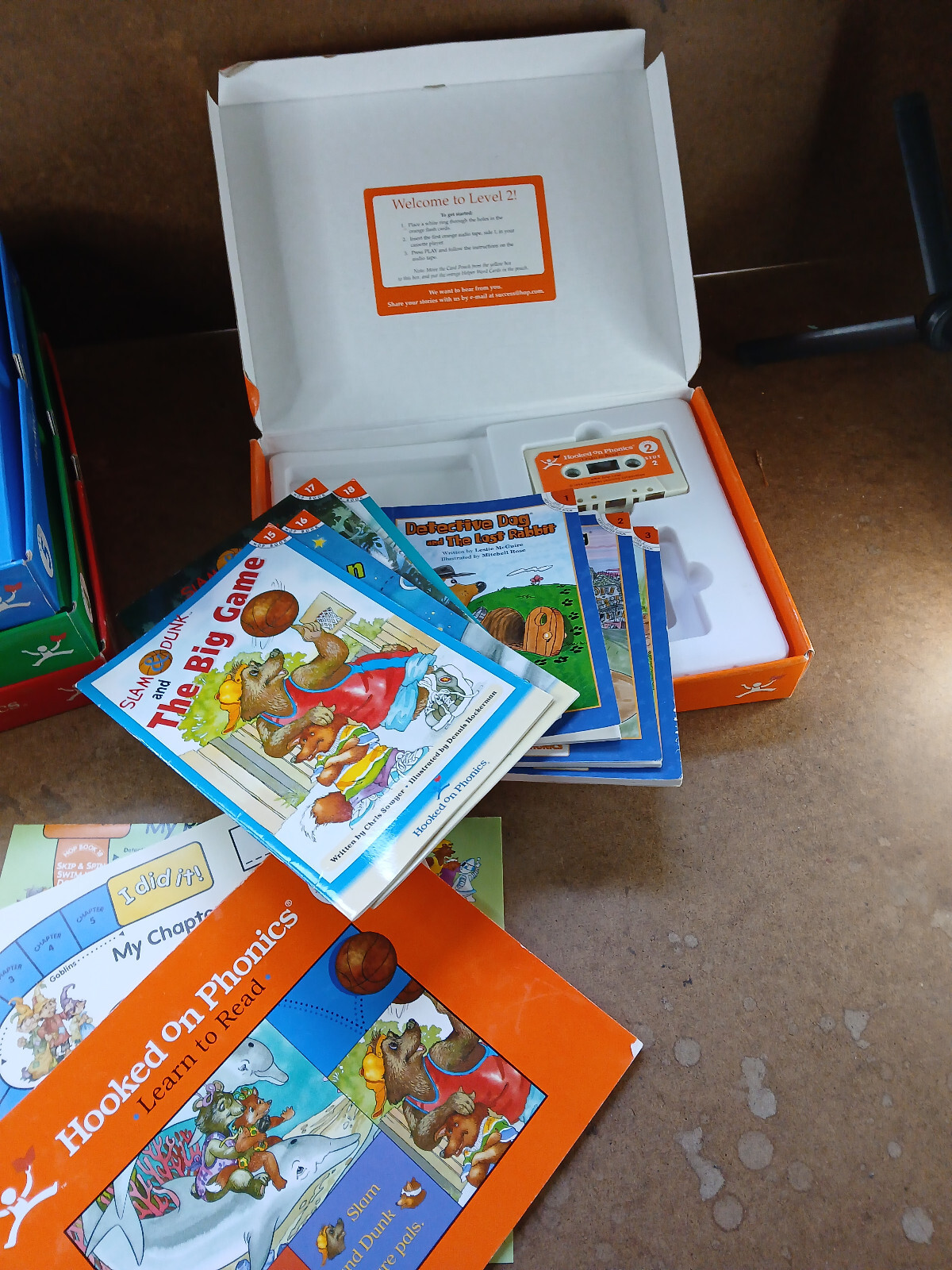 HOOKED ON PHONICS *Incomplete/Replacement Parts Levels 1 2 3 4 5 + Parents Guide