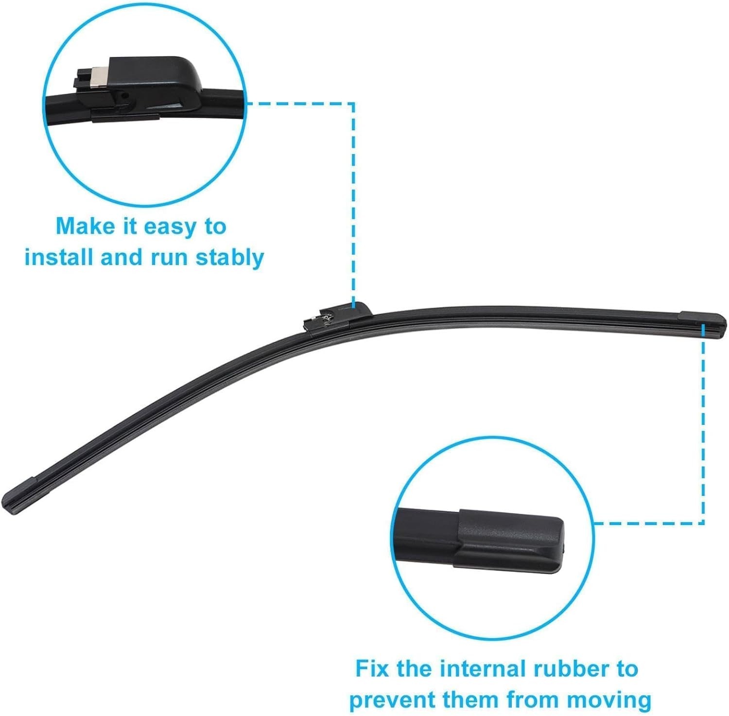 FZJDSD 1 Set Windshield Wiper Blade Compatible with Bentley Continental Gt Gtc &