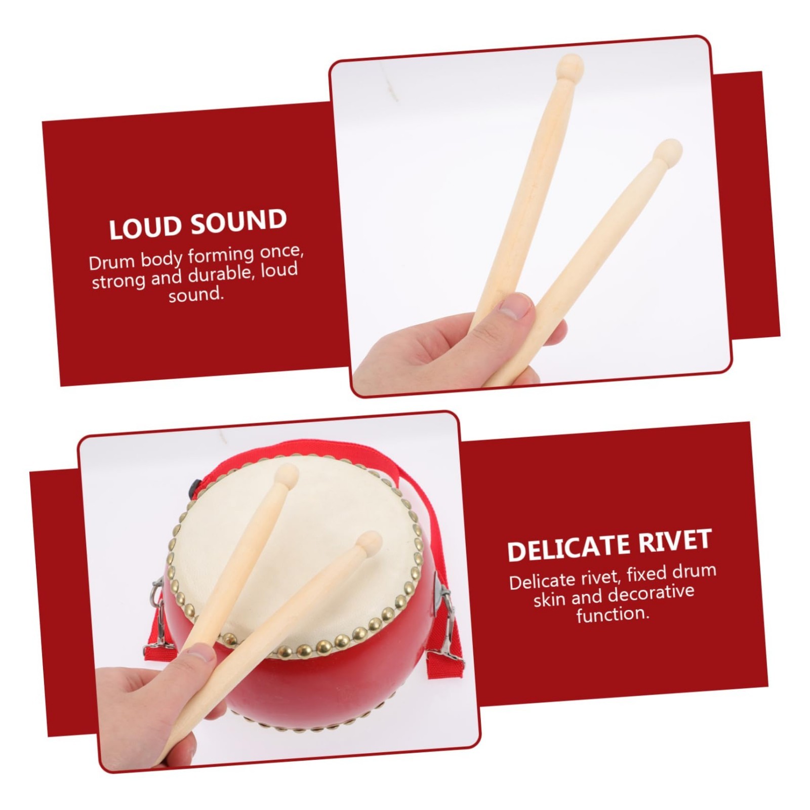 1 Set Snare Drum Educational Percussion Instrument for Musical for Hands…