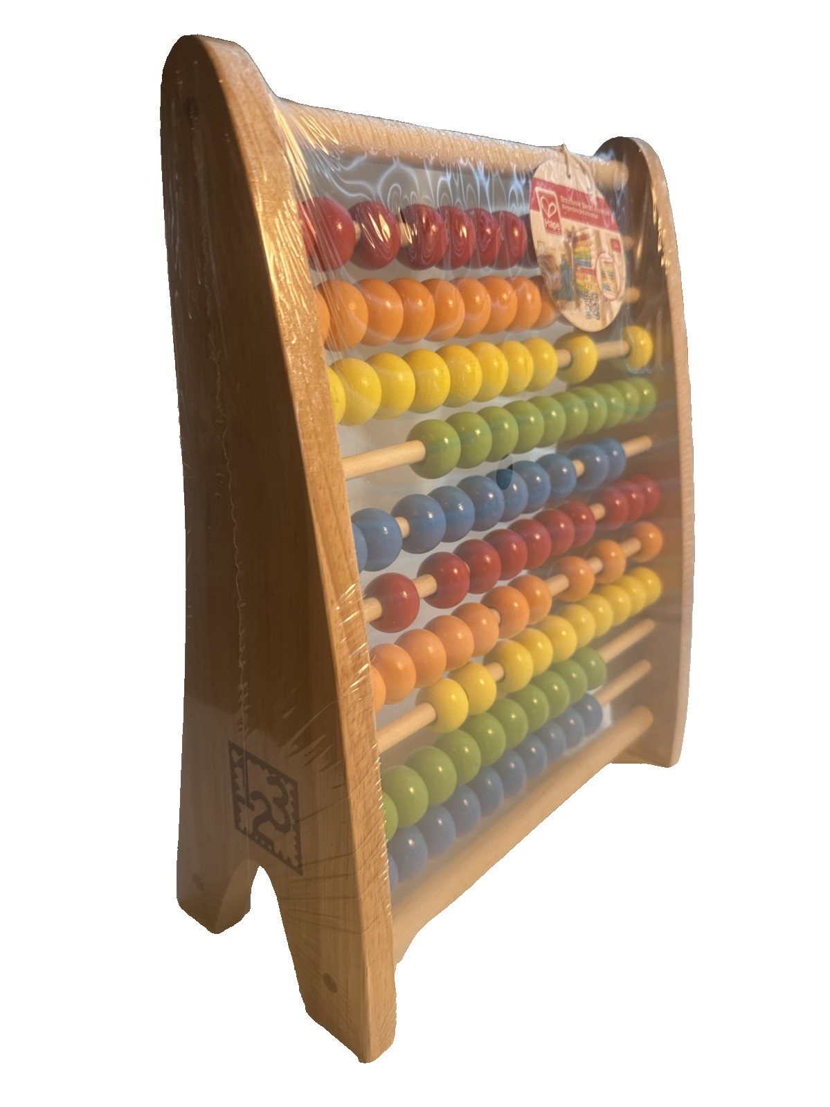 Hape Wooden Rainbow Bead Abacus Regenbogen Abacus 3-years