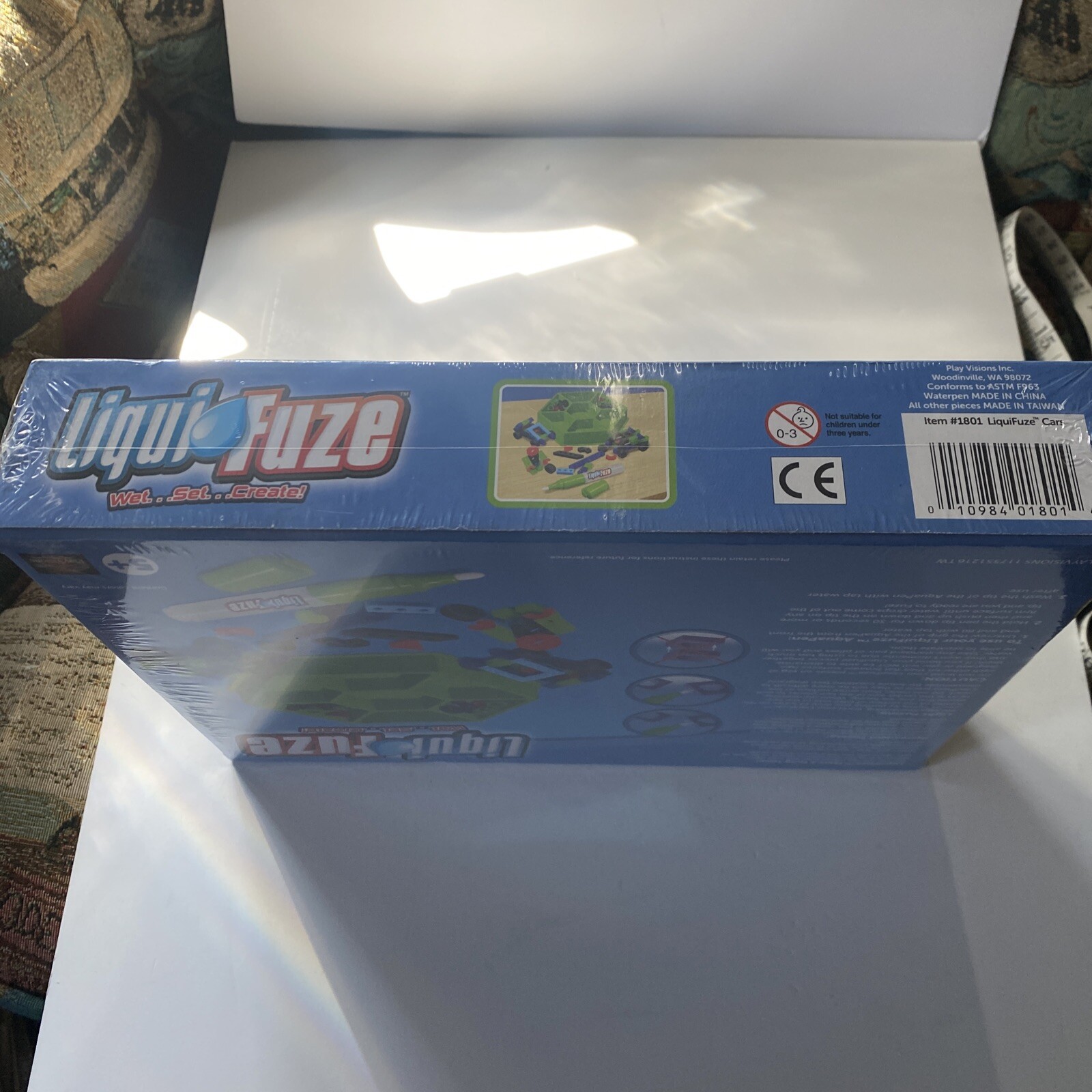 Liqui Fuze Cars 102 Piece Set Easy Craft 5 Years + New sealed