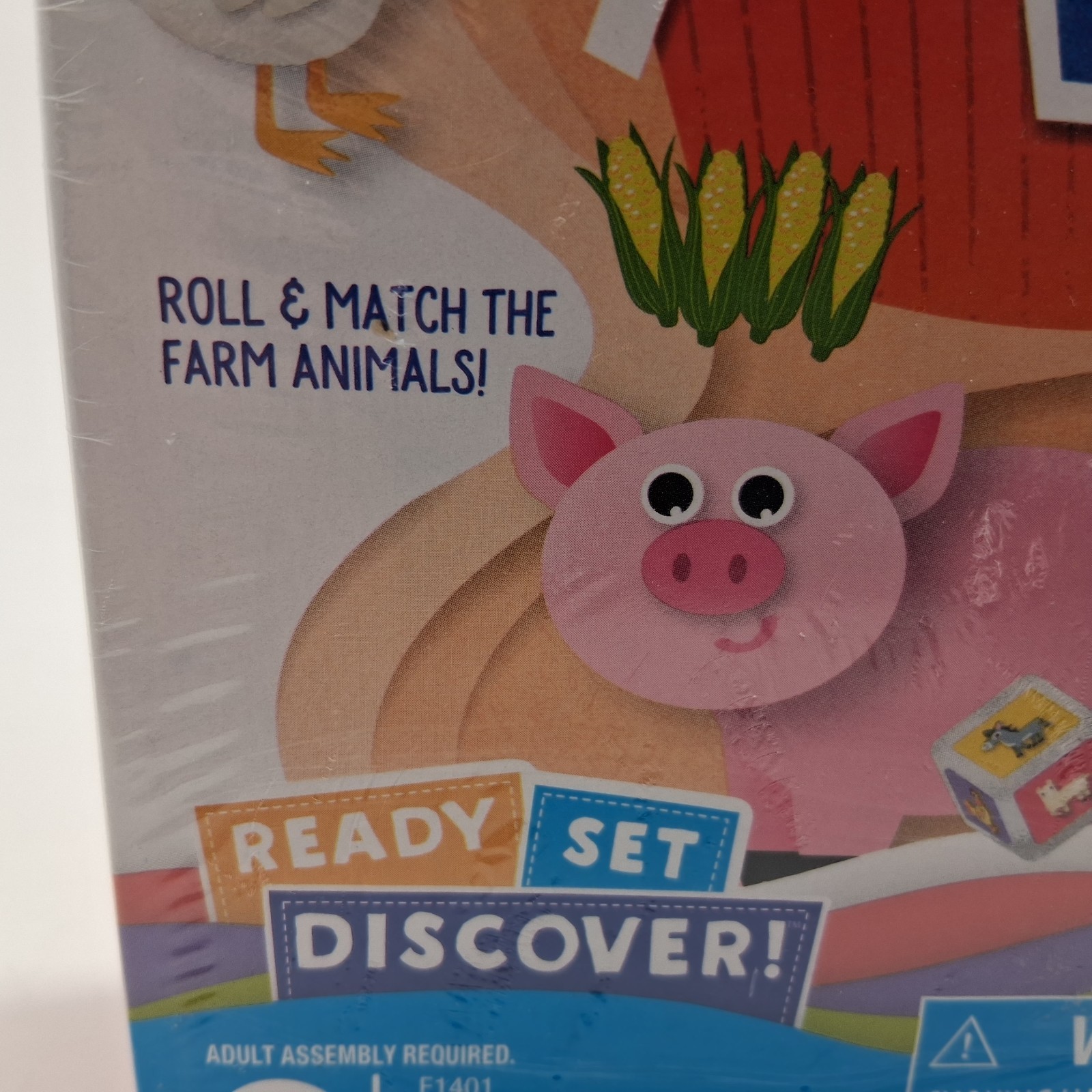 Hasbro Gaming Bingo Game Farm Animals 2020 Ready Set Discover! Brand New