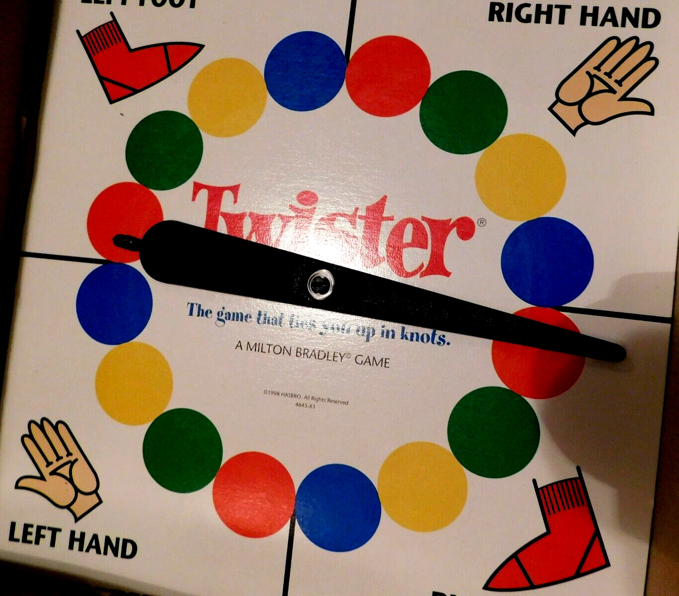 Game~”Twister” By: Milton Bradley