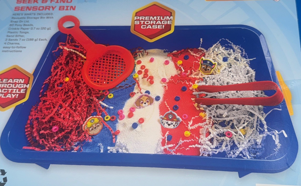 Horizon Group Paw Patrol Seek & Find Sensory Bin